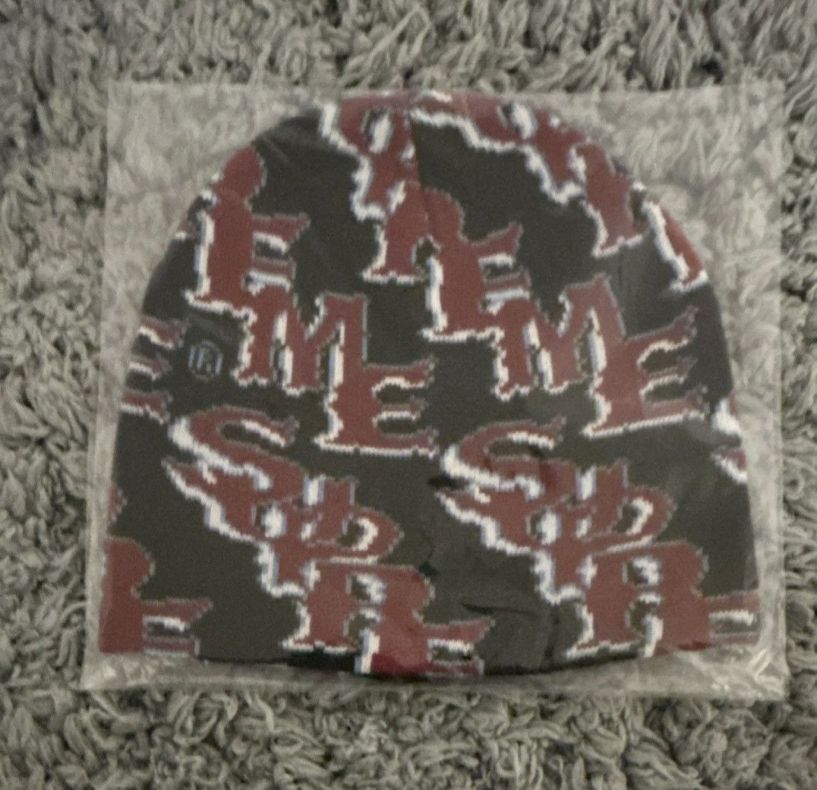 Supreme Supreme Slanted Gothic Outline Beanie Black (SS26) Size ONE SIZE - 2 Thumbnail