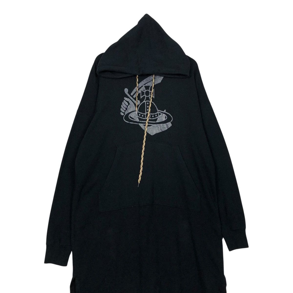 Vivienne Westwood 🔥VINTAGE HOODIE SWEATER VIVIENNE WESTWOOD ANGLOMANIA Size XS / US 0-2 / IT 36-38 - 5 Thumbnail