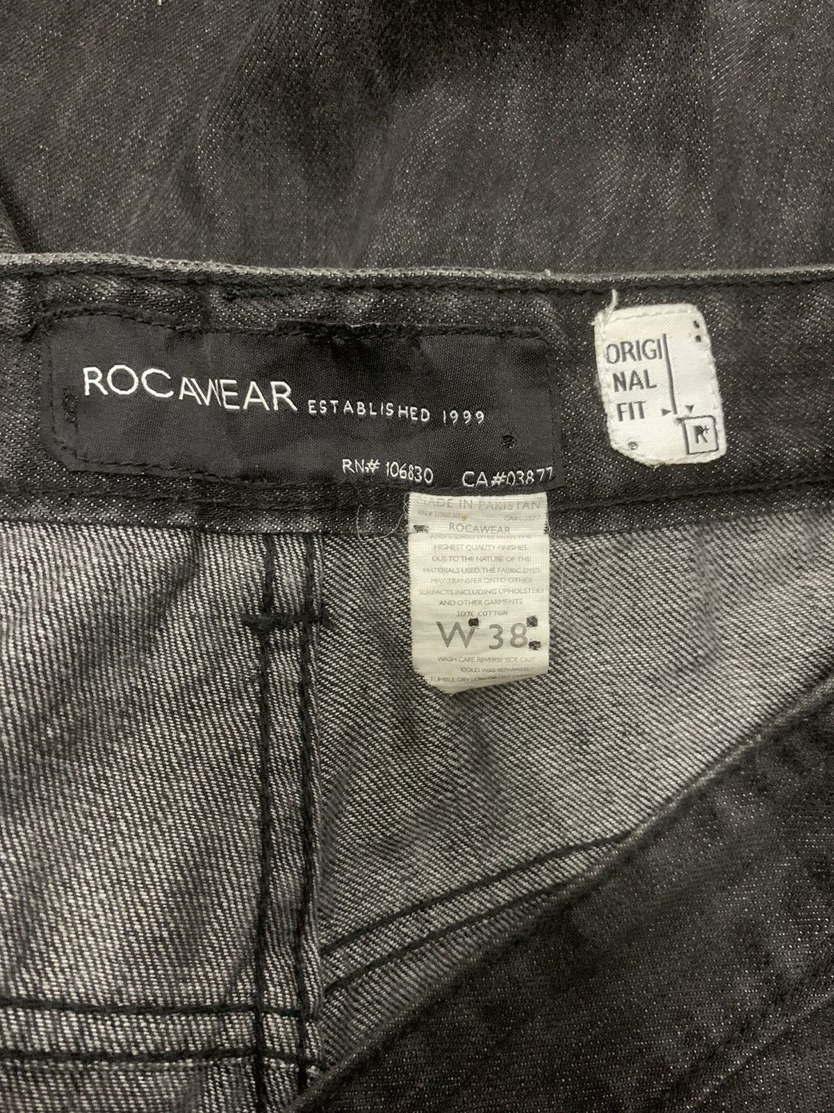 JNCO × Rocawear Vintage Y2K Baggy Rocawear Jeans Denim Size US 38 / EU 54 - 8 Thumbnail