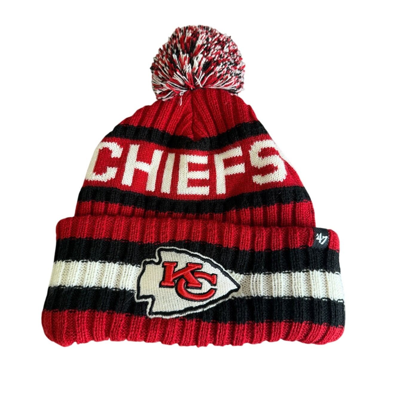 47 Kansas City Chiefs NFL Football '47 Brand Winter Beanie Size ONE SIZE - 1 Thumbnail