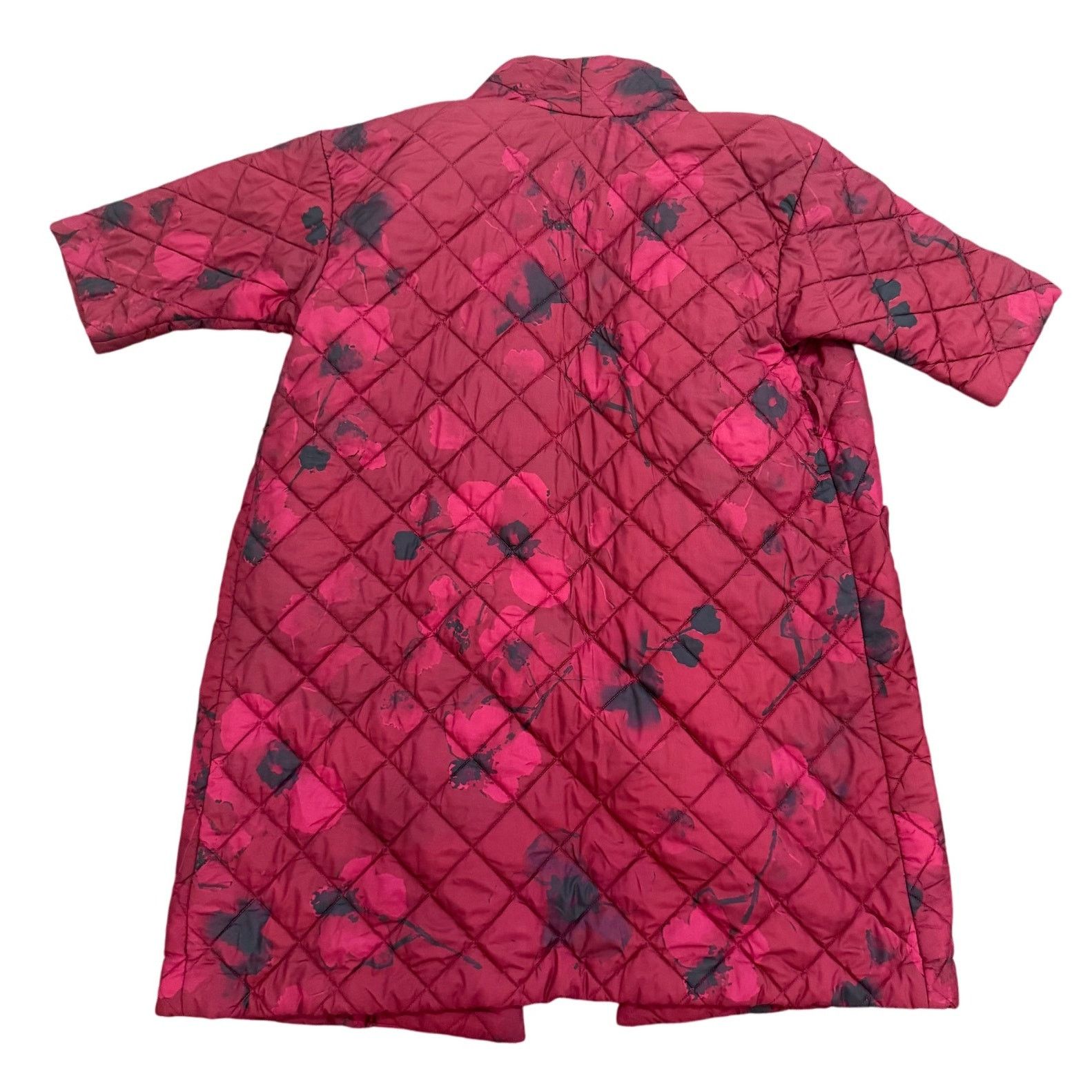 Hutch Hutch Mason Floral Short Sleeve Coat in Red Floral, Size L Size L / US 10 / IT 46 - 8 Thumbnail