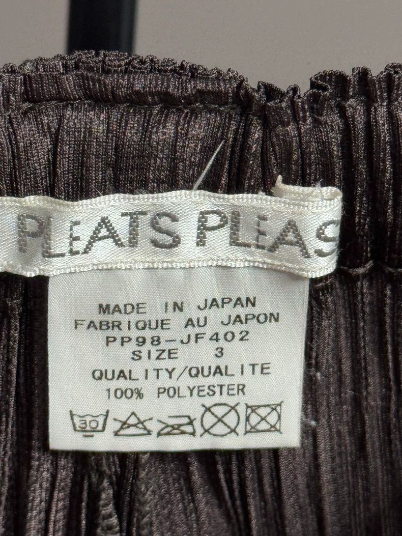 Issey Miyake Issey Miyake size:3 Vintage thick capri pants Size 23" - 3 Thumbnail