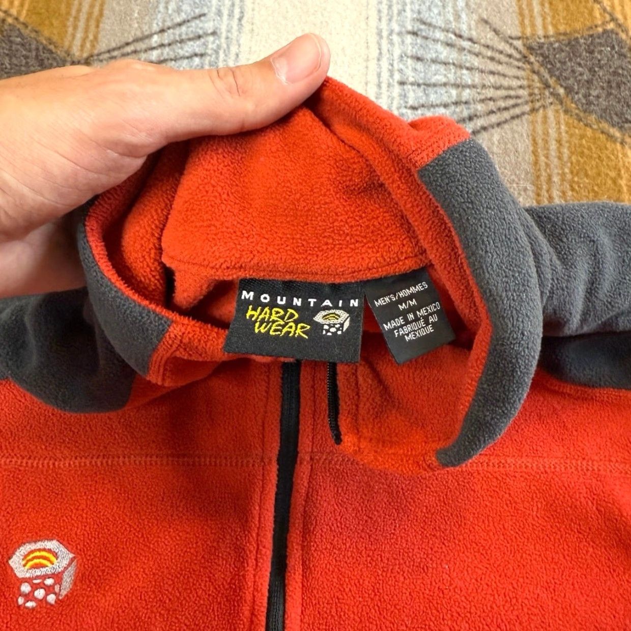 Mountain Hardwear Mountain Hardwear Fleece Shirt Zip Orange M Mens 1/4 Zip Hiking Outdoor Polyester Regular Size Medium Color Orange Size US M / EU 48-50 / 2 - 3 Thumbnail