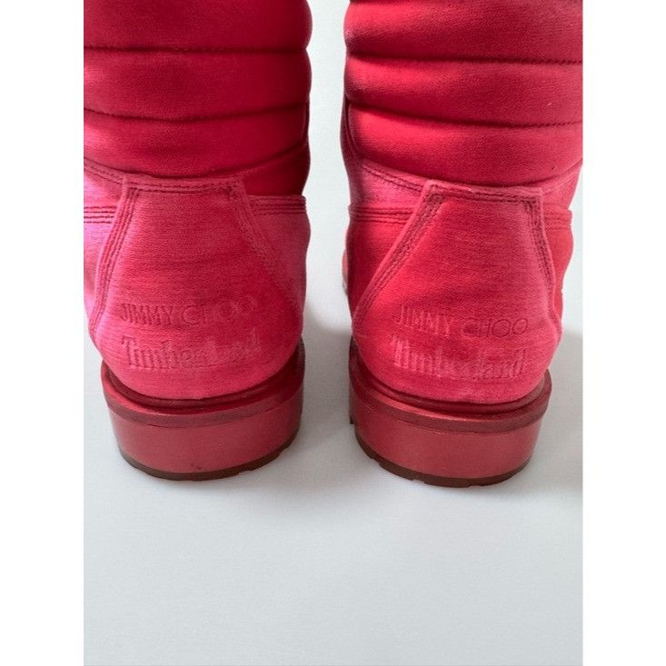 Timberland Jimmy Choo x Timberland Ankle Boots Pink Men’s Size 11 Size US 11 / EU 44 - 4 Thumbnail