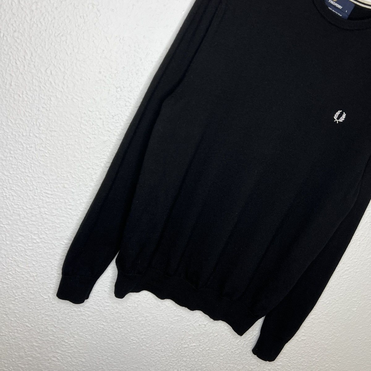 Fred Perry × Vintage Fred Perry vintage sweater size L Jumper Knit Wool Size US L / EU 52-54 / 3 - 2 Thumbnail