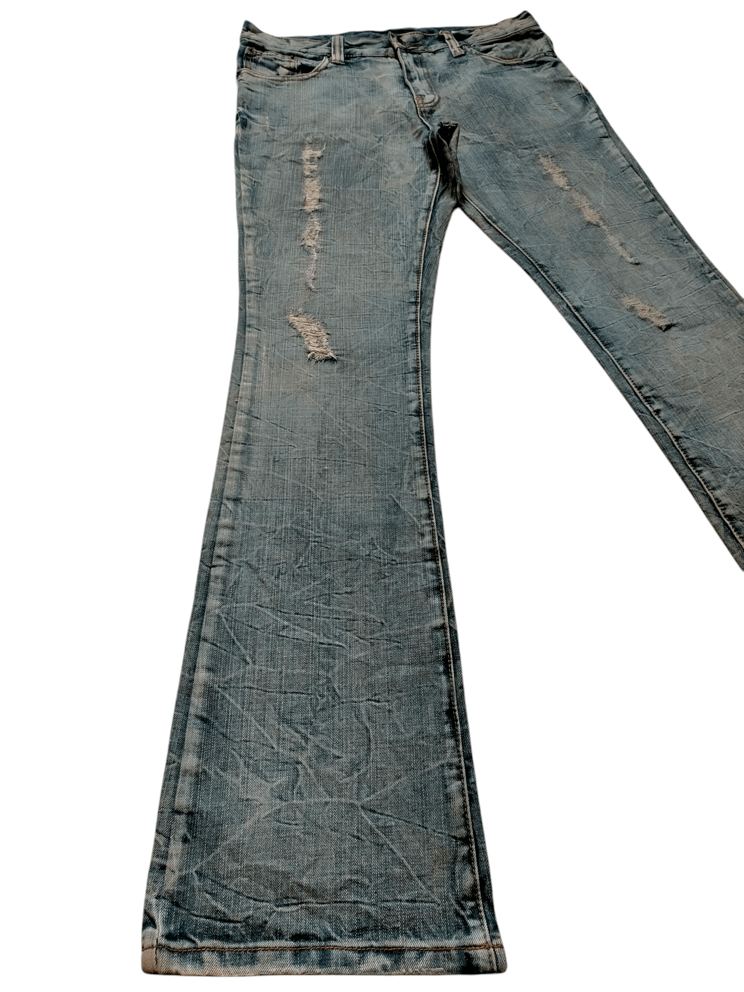 If Six Was Nine Flare Jeans Semantic Design Japan Boot cut Denim Size US 33 - 1 Thumbnail