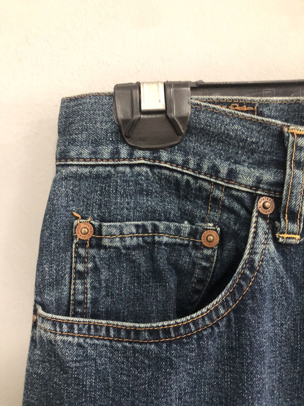 Hysteric Glamour HYSTERIC GLAMOUR Denim Pants Zigzag Distressed Style Japan Size US 28 / EU 44 - 3 Thumbnail