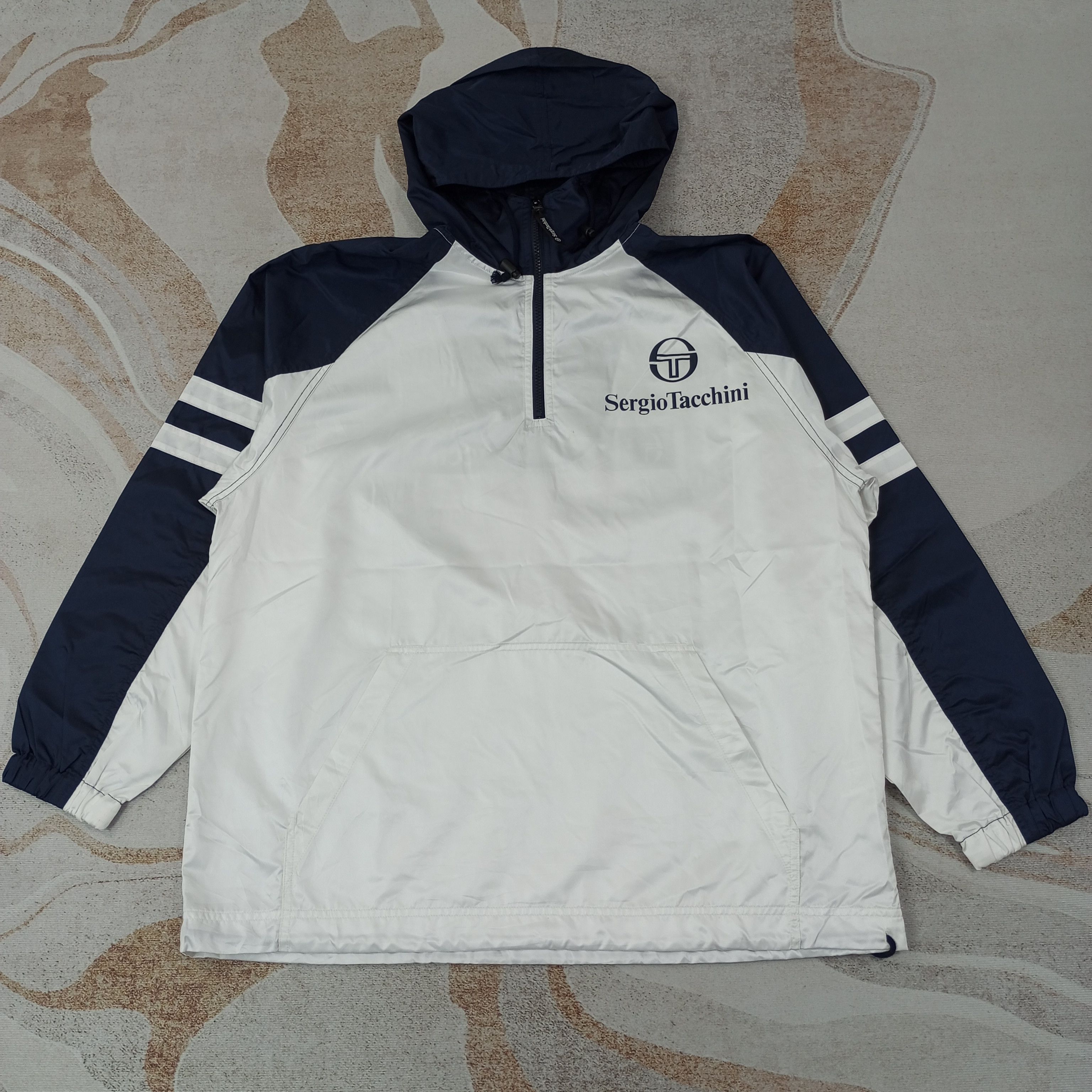 Sergio Tacchini Sergio Tacchini Logo Design Windbreaker Jacket c238n10 Size US XL / EU 56 / 4 - 3 Thumbnail