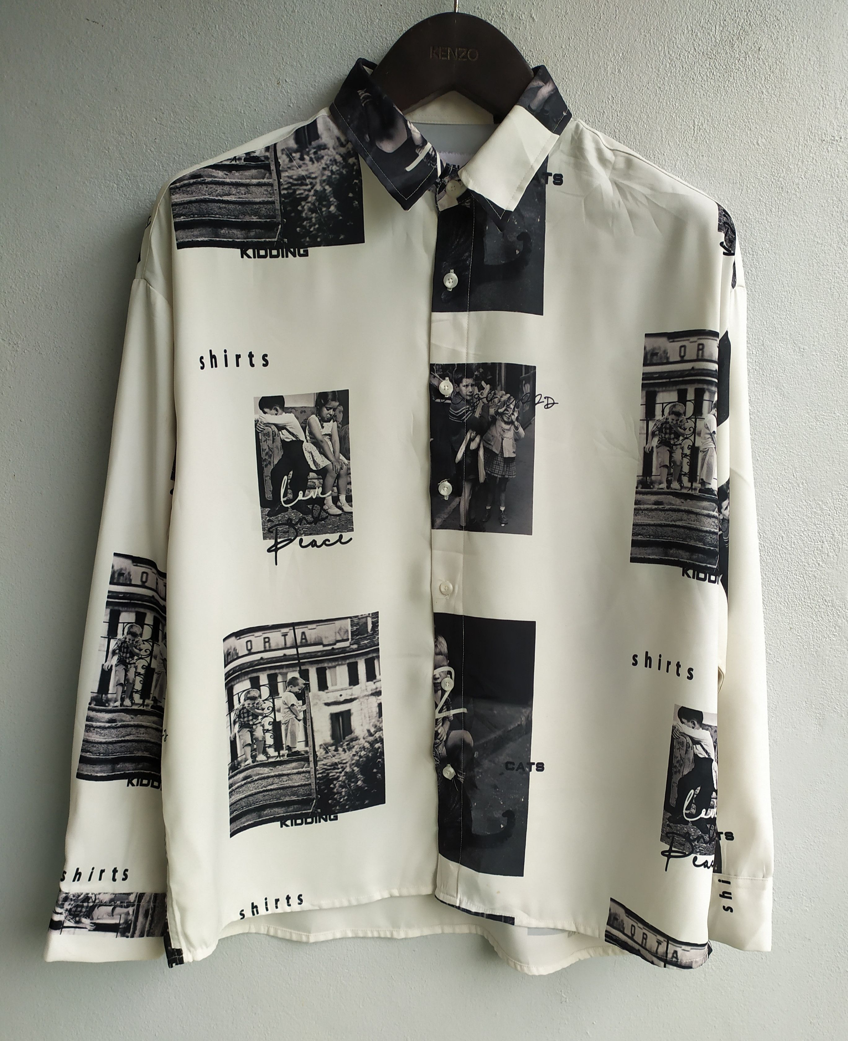 20471120 × Beauty Beast × Japanese Brand ATTENTION 328099 SLEEVE SHIRT Size US L / EU 52-54 / 3 - 1 Thumbnail