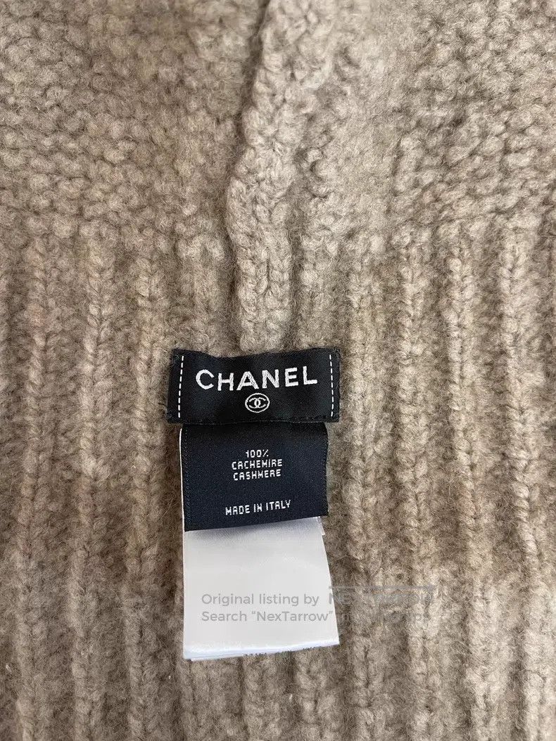 Chanel Chanel 24b cashmere khaki cold cap Size ONE SIZE - 4 Thumbnail