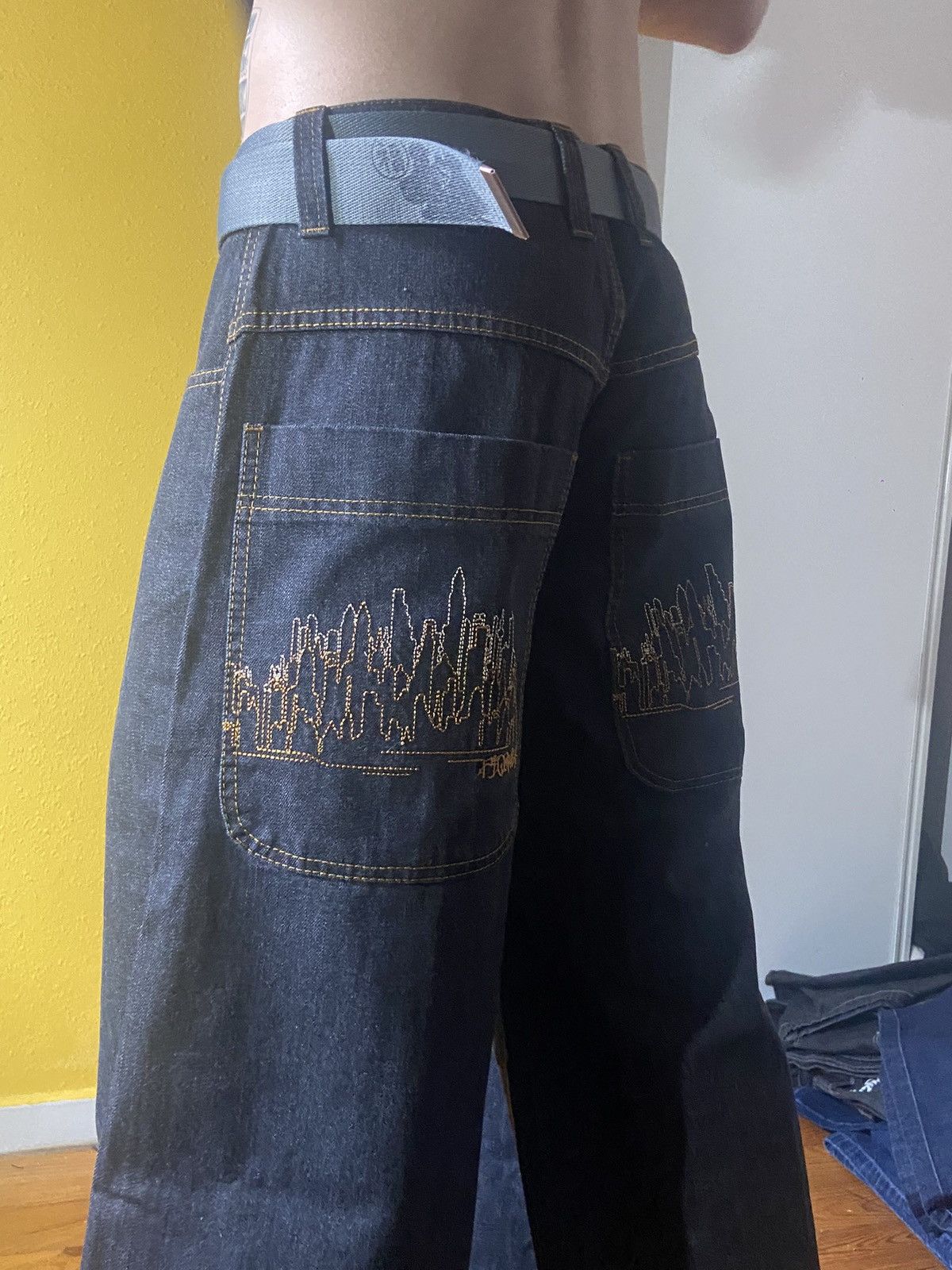 JNCO PICOWEAR ARCHIVE 2007 WIDE BAGGY PANT Size US 26 / EU 42 - 4 Thumbnail