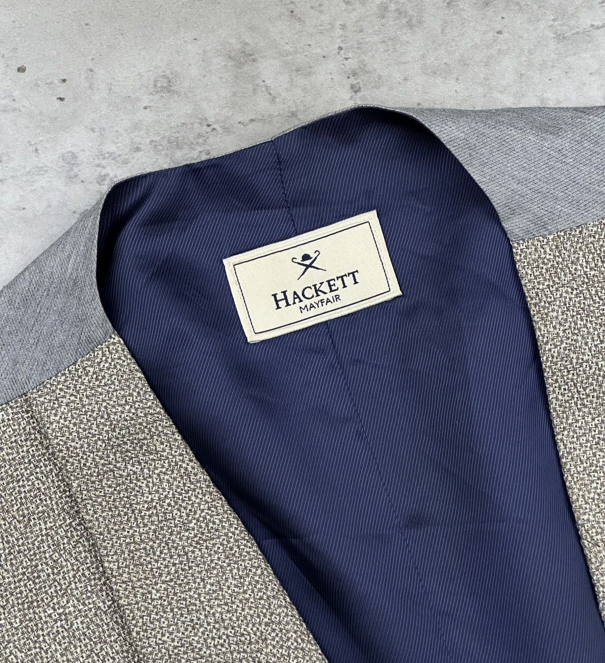 Hackett Hackett Mayfair Waistcoat Size 46R 56R Classic Tailored Vest Size 46R - 7 Thumbnail