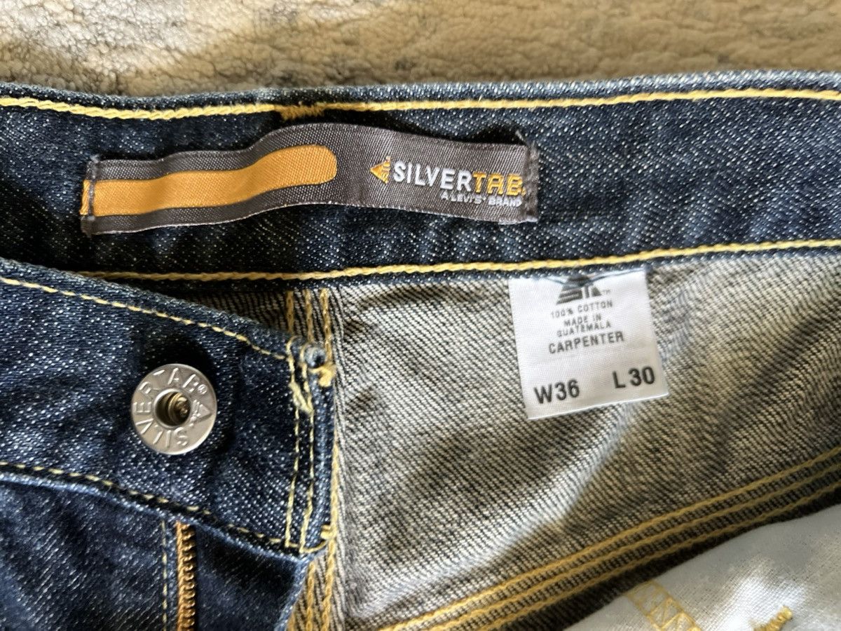 Levi's × Levi's Vintage Clothing Levi’s Silvertab Jeans 36x30 Carpenter Y2K Baggy Size US 36 / EU 52 - 5 Thumbnail