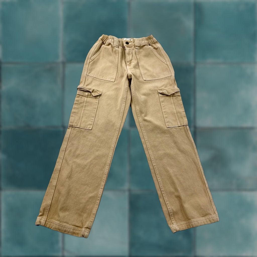 Pacsun VINTAGE PacSun Jeans Women’s XS Extra Small Khaki Elastic Waist Cargo Size 26" / US 2 / IT 38 - 1 Thumbnail