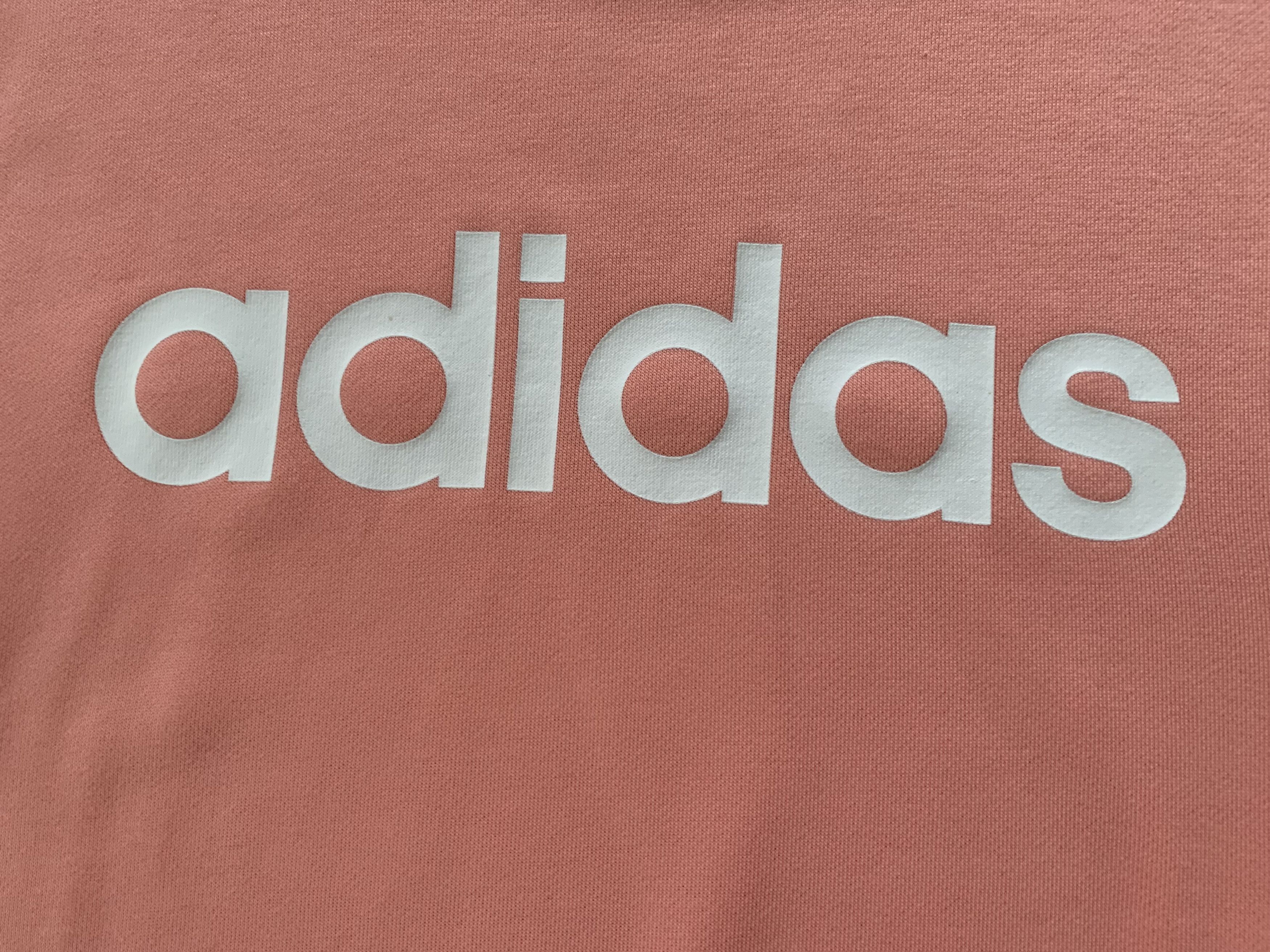 Adidas Women's Adidas Pink Big Logo Oversized Sweatshirt Size XXL / US 16-18 / IT 52-54 - 5 Thumbnail