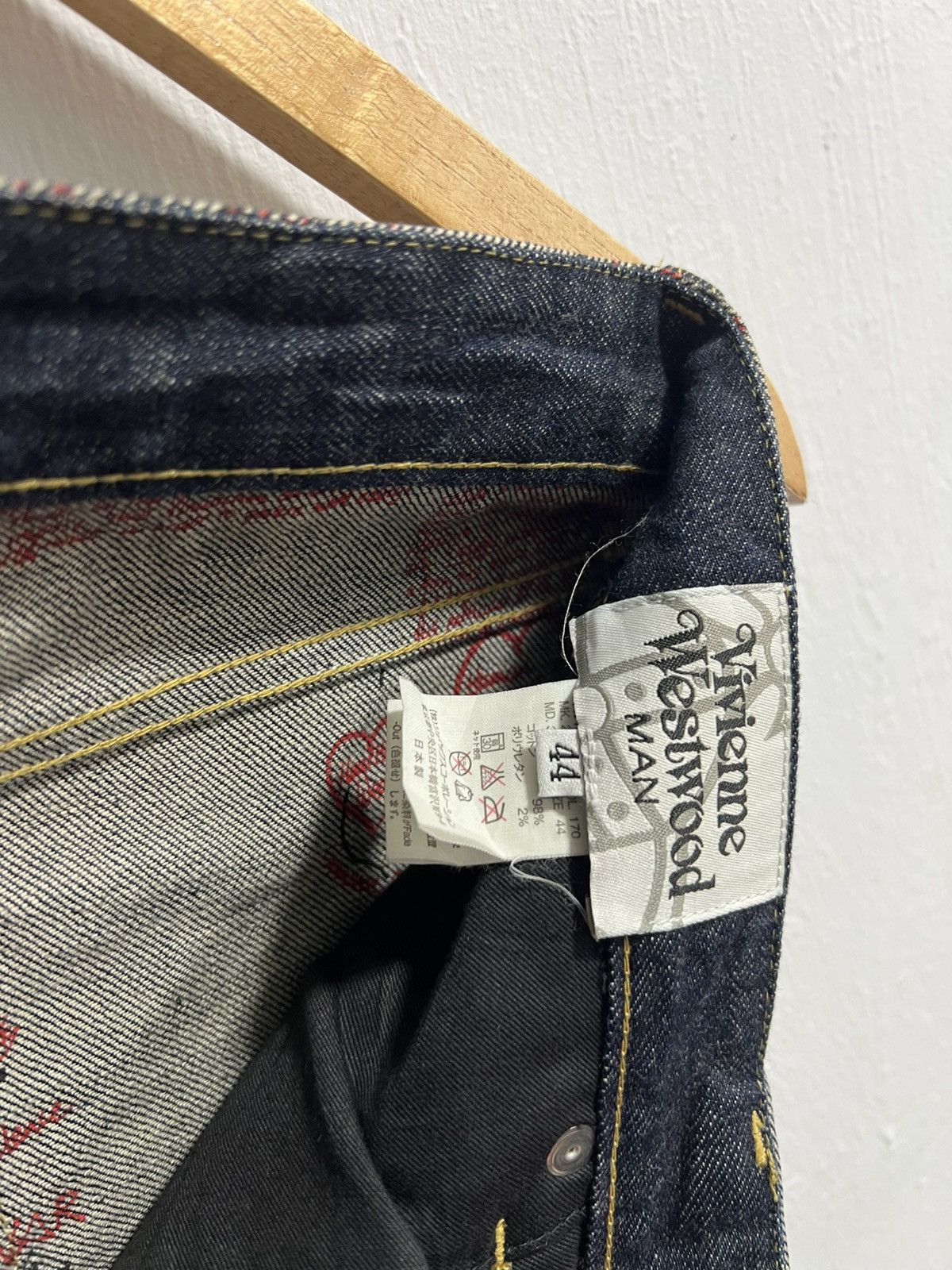 Vivienne Westwood Vivienne Westwood Archive Graphic Print Punk Jeans (Size 30) Size US 30 / EU 46 - 13 Thumbnail