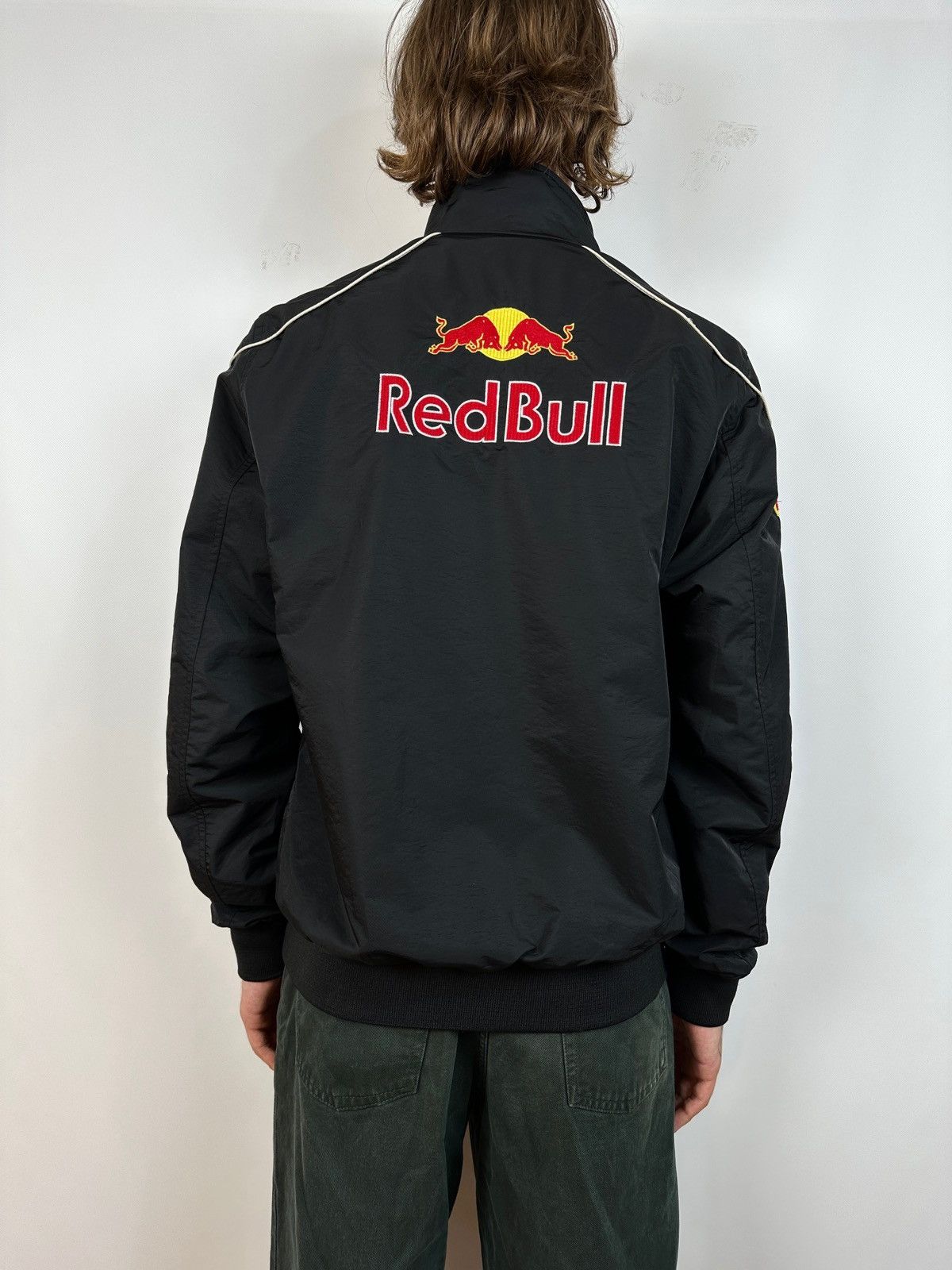 Red Bull Vintage Infinity Red Bull Pepe Jeans Light Racing Jacket Size US XL / EU 56 / 4 - 4 Thumbnail