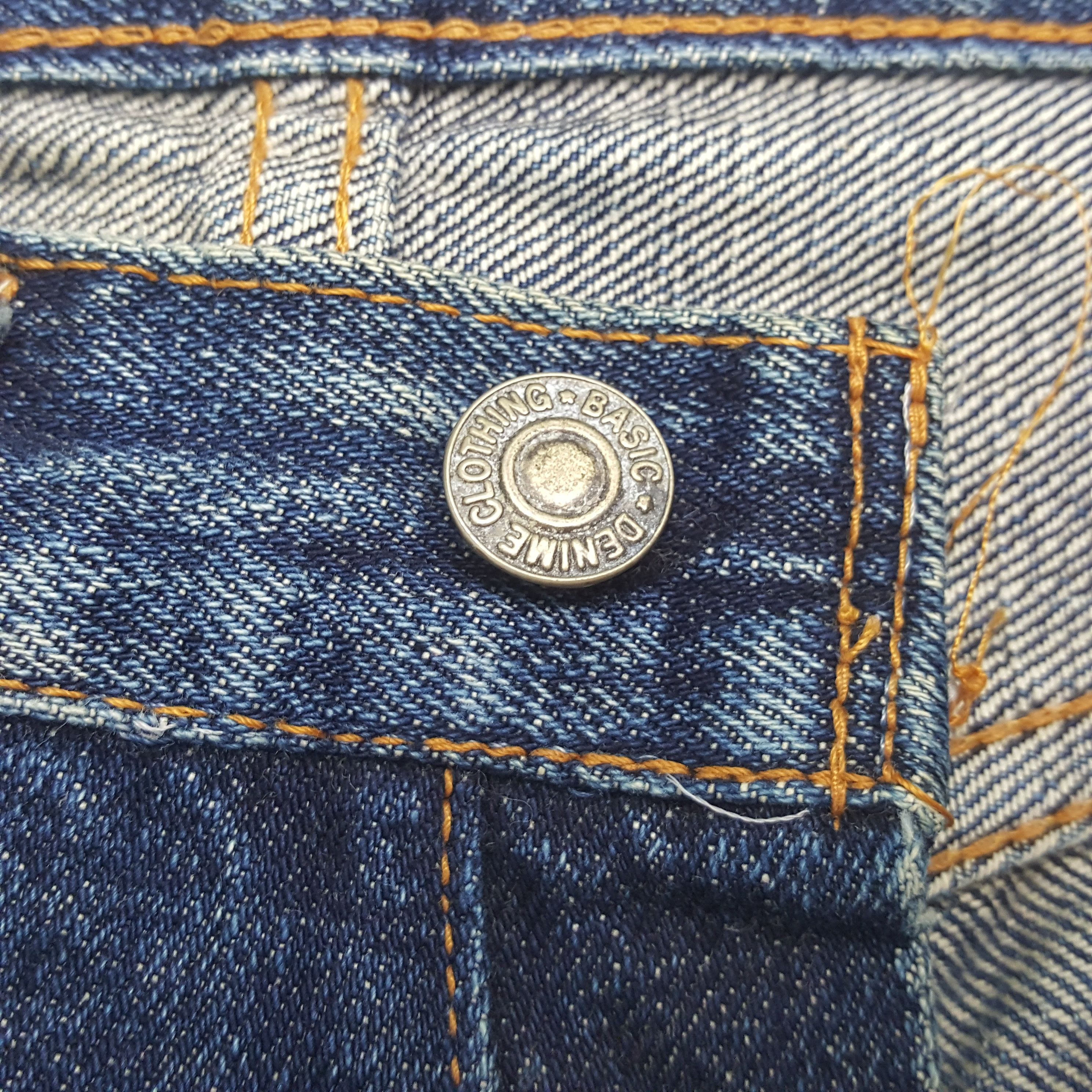 Vintage Denim Jeans Streetwear Style RR16 Size US 29 - 14 Thumbnail