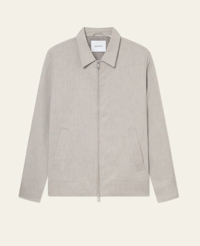 Les Deux BNWT SS25 LES DEUX COMO SLUB COACH BOMBER JACKET S Size US S / EU 44-46 / 1 - 11 Thumbnail