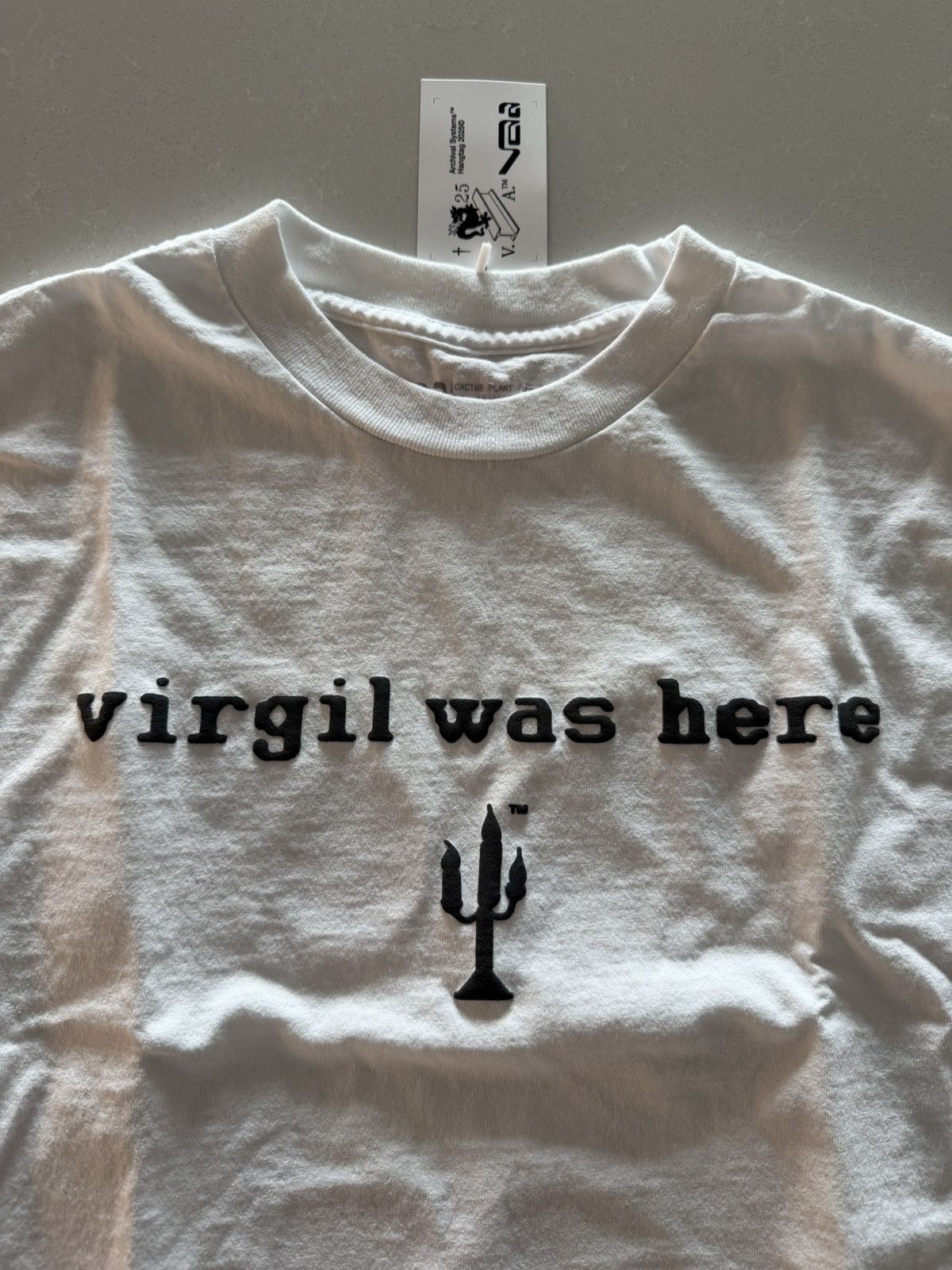Cactus Plant Flea Market Cactus Plant Flee Market VAA CPFM Virgil Was Here T-Shirt Size US M / EU 48-50 / 2 - 3 Thumbnail