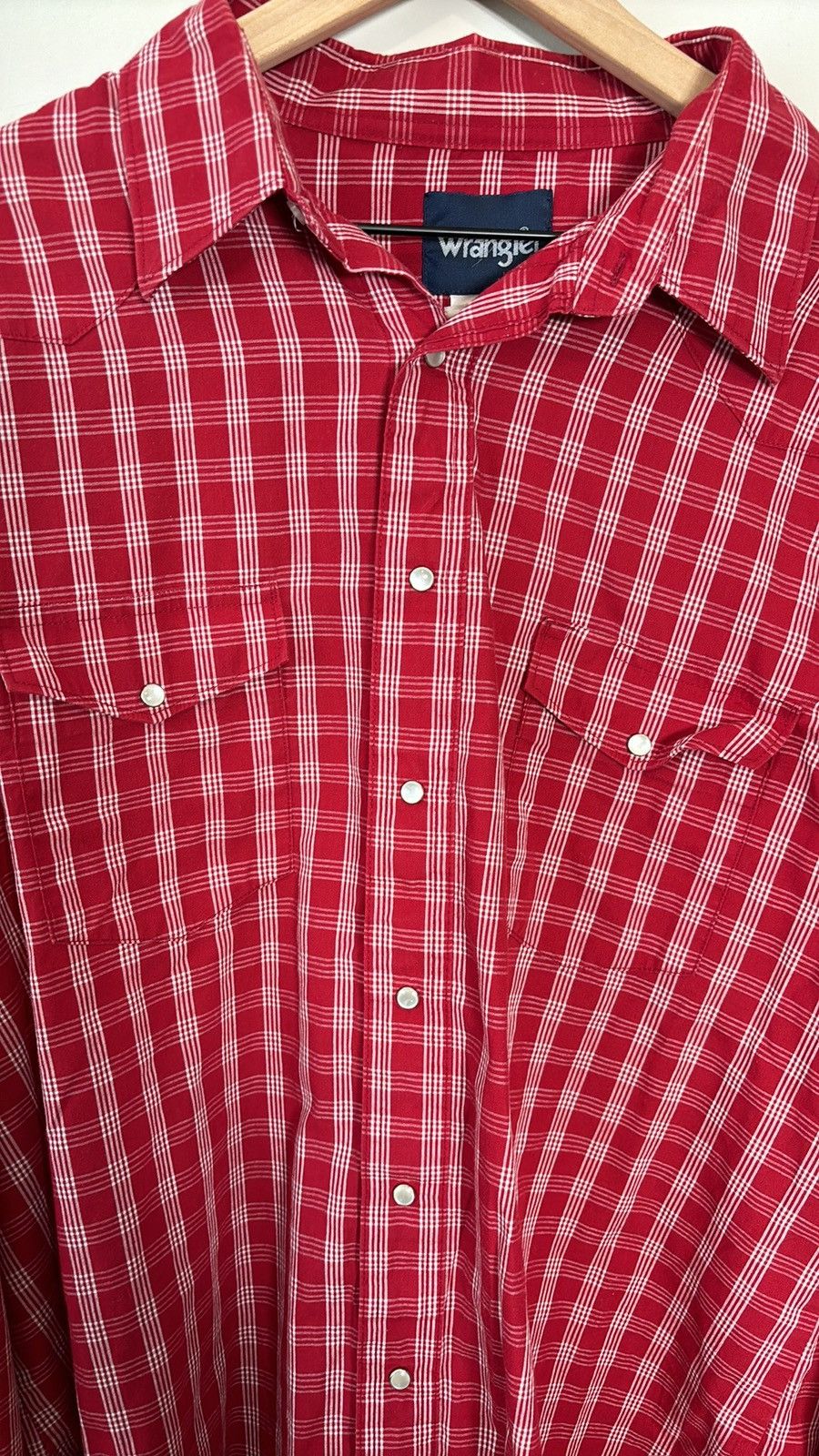 Vintage × Wrangler Vintage Wrangler Western Shirt Size US XL / EU 56 / 4 - 2 Thumbnail