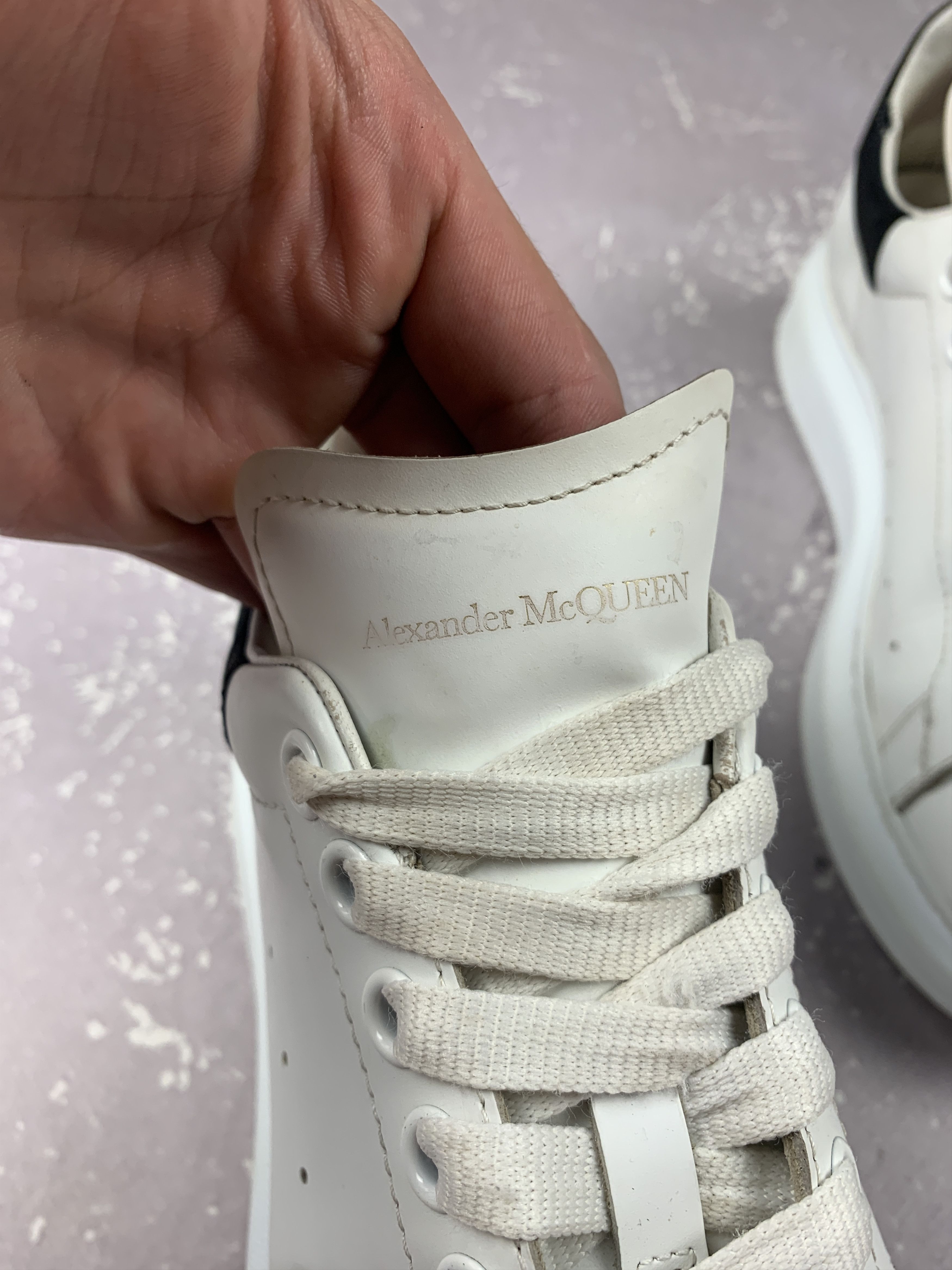 Alexander McQueen Alexander McQueen Oversize Sneakers Leather/Suede 39 1/2 Size US 6.5 / EU 39-40 - 4 Thumbnail