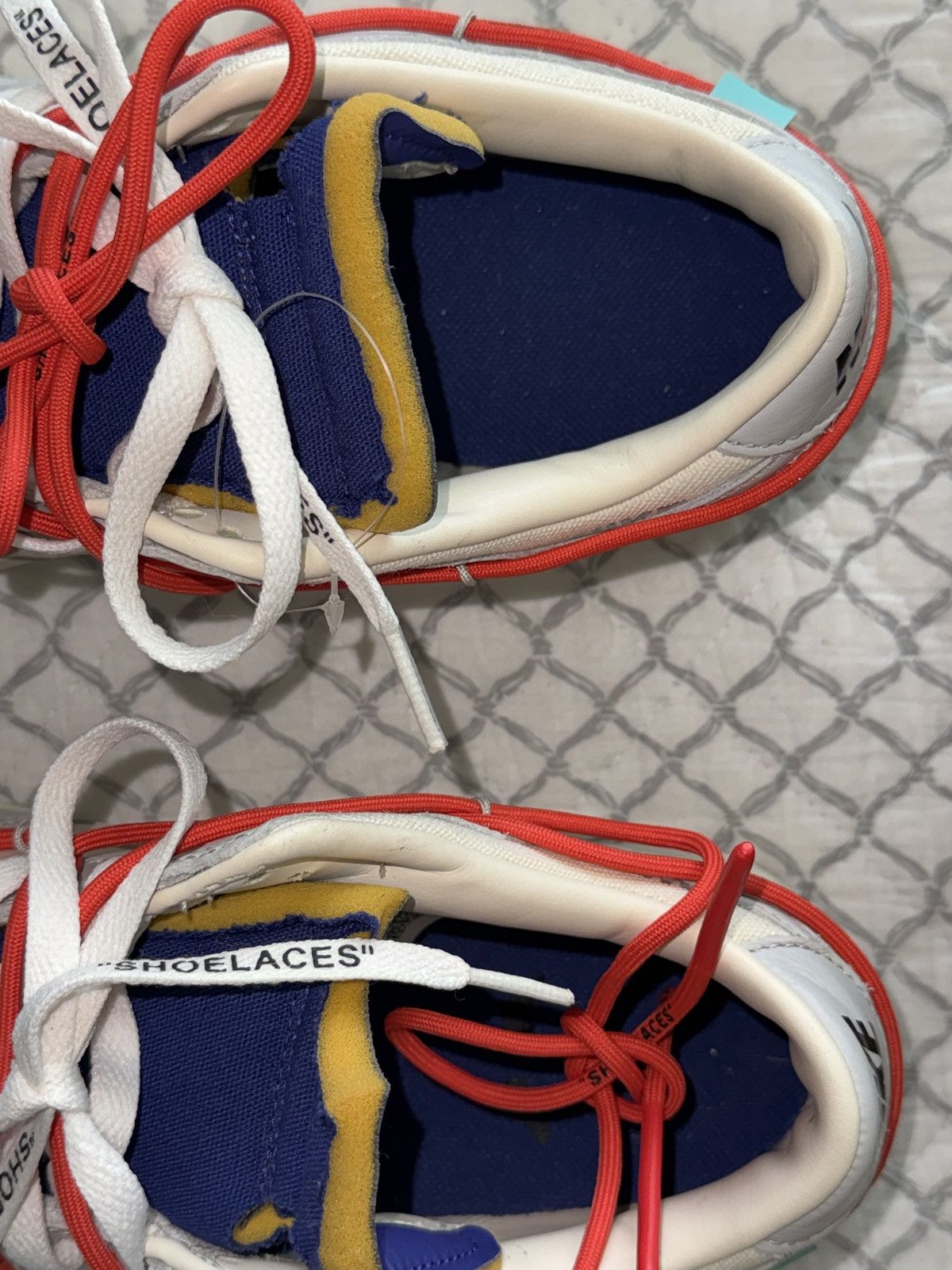 Nike × Off-White Nike Dunk Low ‘ Off White Lot 23 ’ Size US 9 / EU 42 - 9 Thumbnail