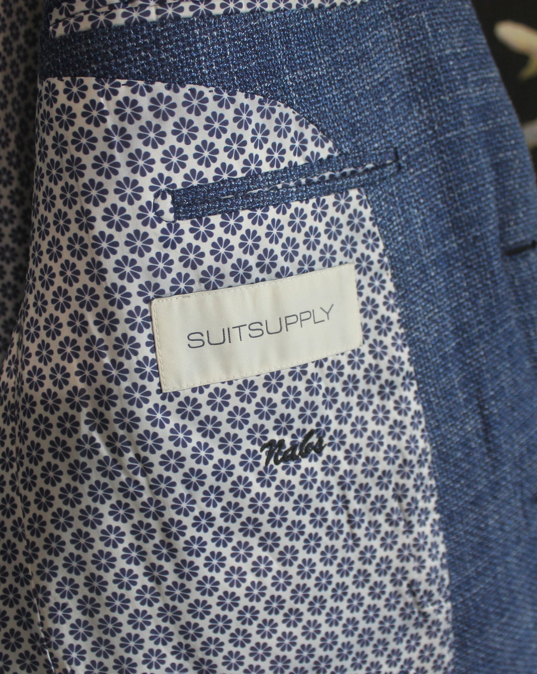 Suitsupply Suitsupply Ethomas Sport Coat Blazer Wool Silk Linen Size 50R - 7 Thumbnail
