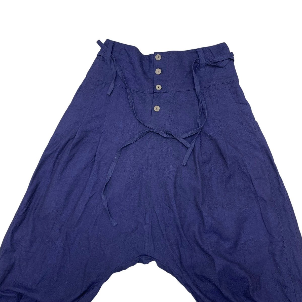 Indigo × Issey Miyake × Japanese Brand Avant Garde Ballon Pant Japanese Style Yohji Yamamoto Size US 31 - 3 Thumbnail