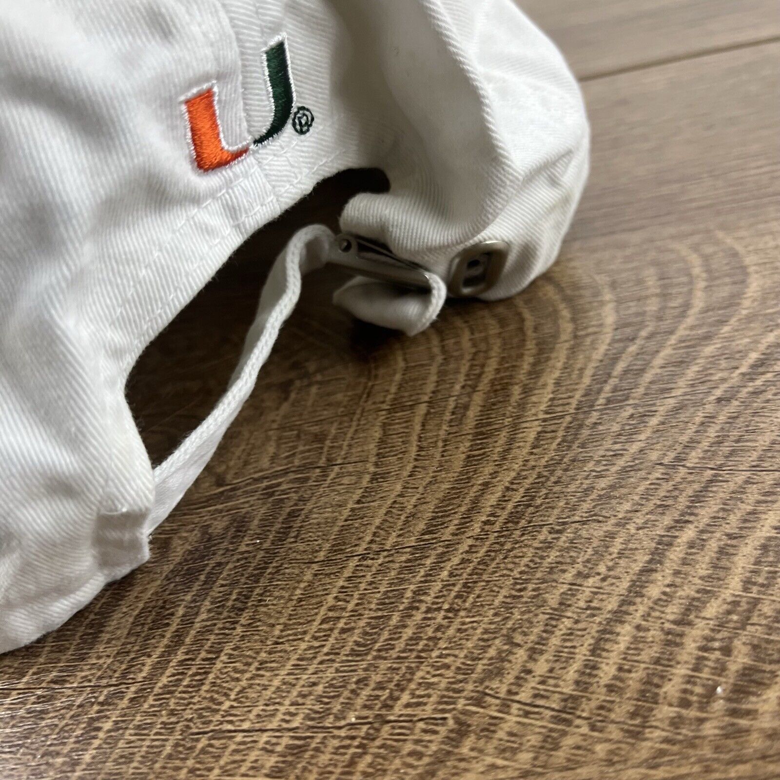 Other Miami Hurricanes Hat Adjustable Hat White Adjustable Hat Whi Size ONE SIZE - 11 Thumbnail