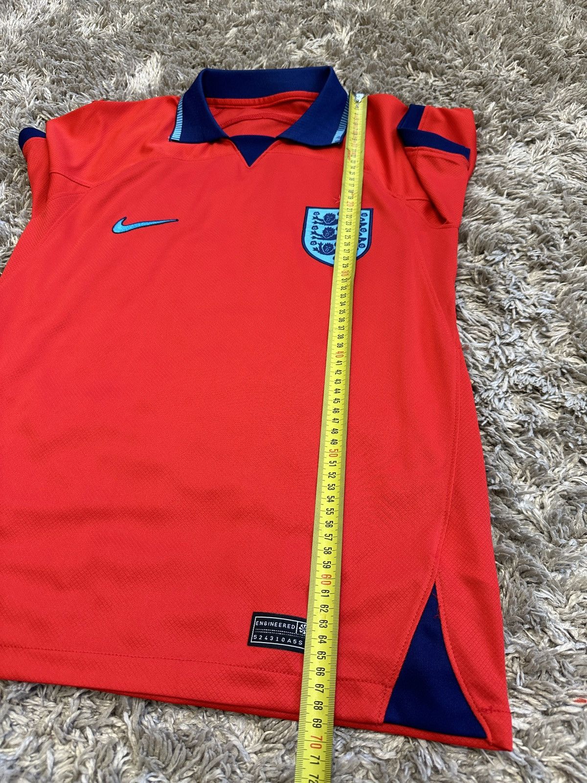 Nike England Football Shirt 2022/2023 Kit football jersey Size US S / EU 44-46 / 1 - 8 Thumbnail