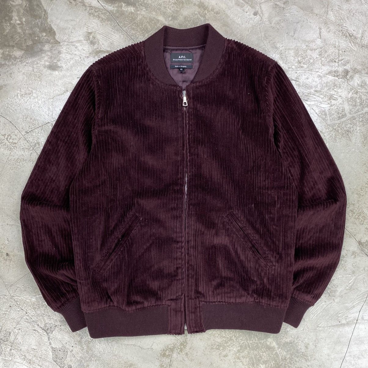 A.P.C. Corduroy Bomber Jacket Size US M / EU 48-50 / 2 - 1 Thumbnail