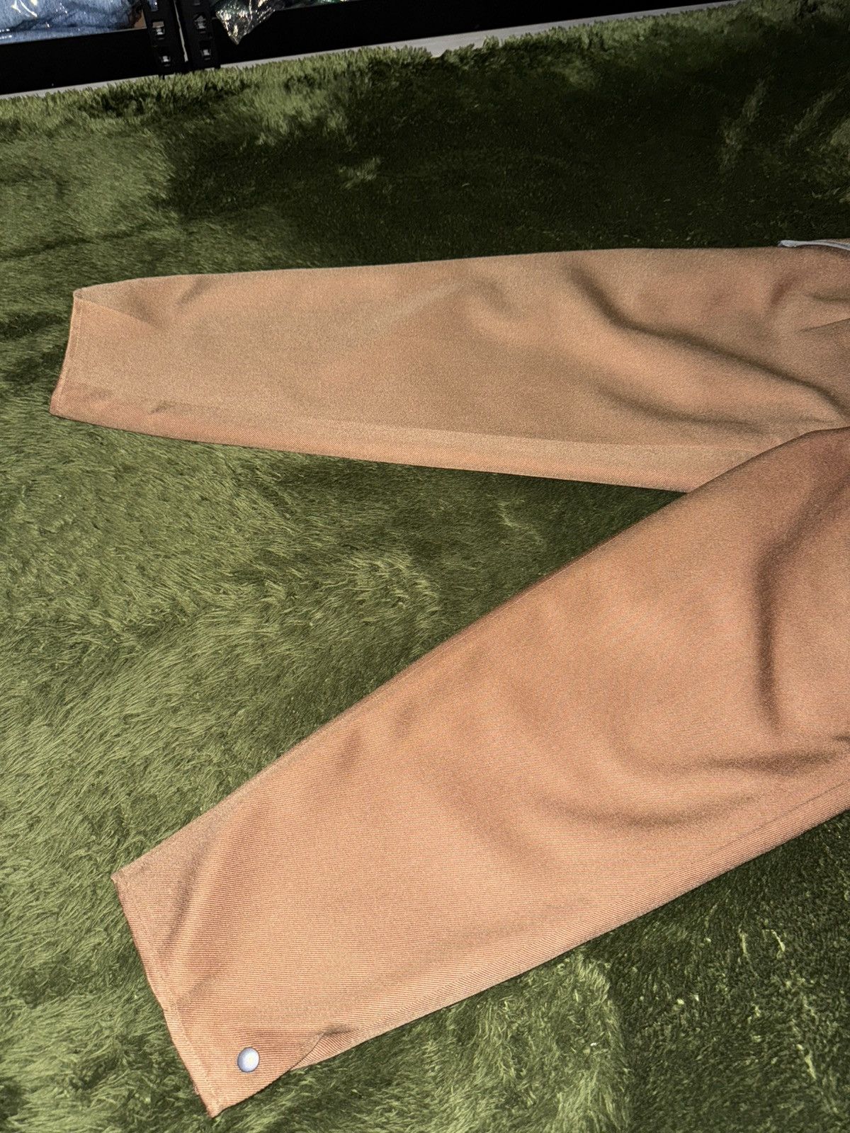 Kolor KOLOR Pintuck Twill Snap Detail Cropped Trousers Brown Size US 32 / EU 48 - 6 Thumbnail