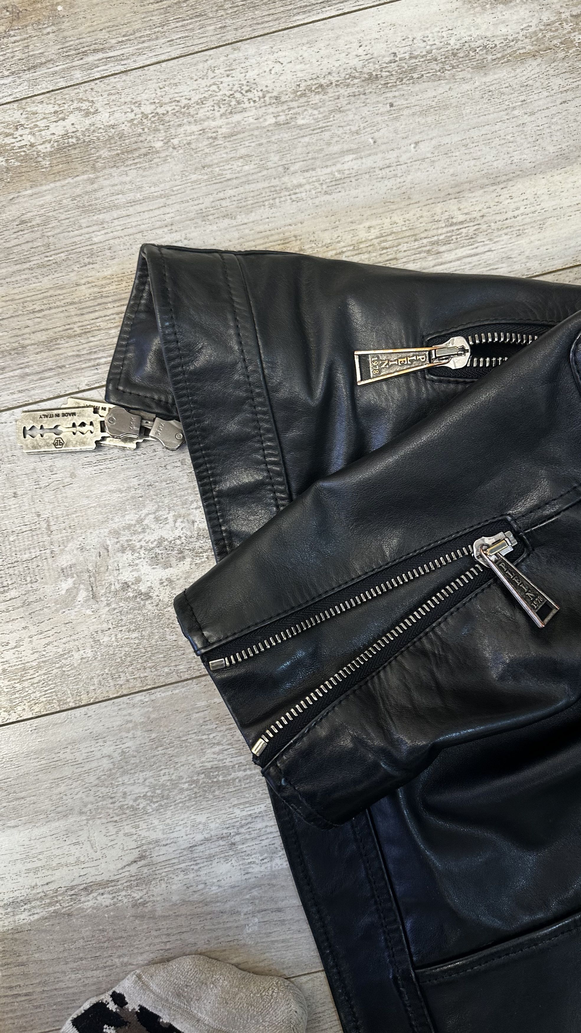 Philipp Plein Philipp plein leather jacket Size US XXL / EU 58 / 5 - 8 Thumbnail