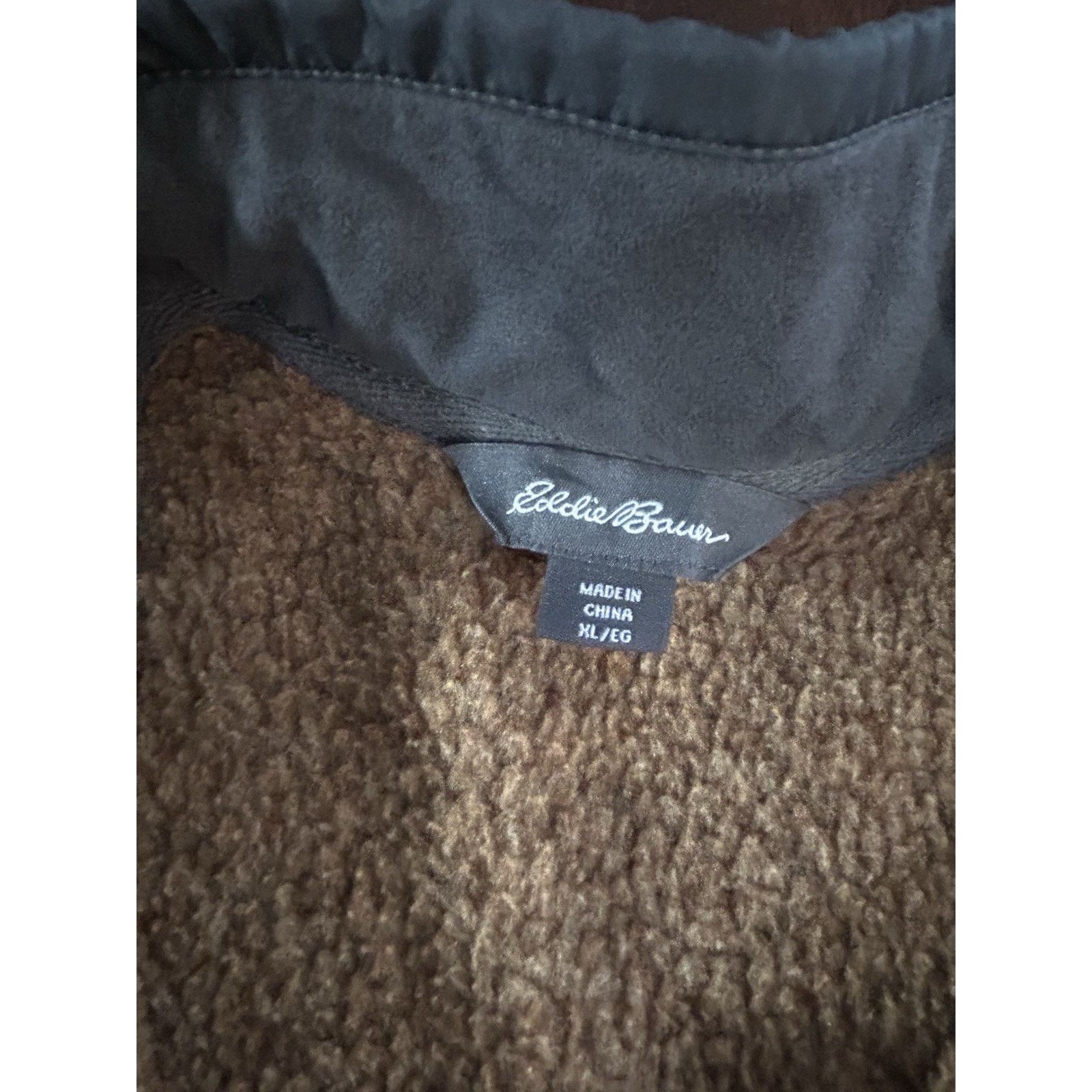 Eddie Bauer Eddie Bauer Sweater Men XL 1/4 Zip Brown/blue Fleece two set Size US XL / EU 56 / 4 - 5 Thumbnail