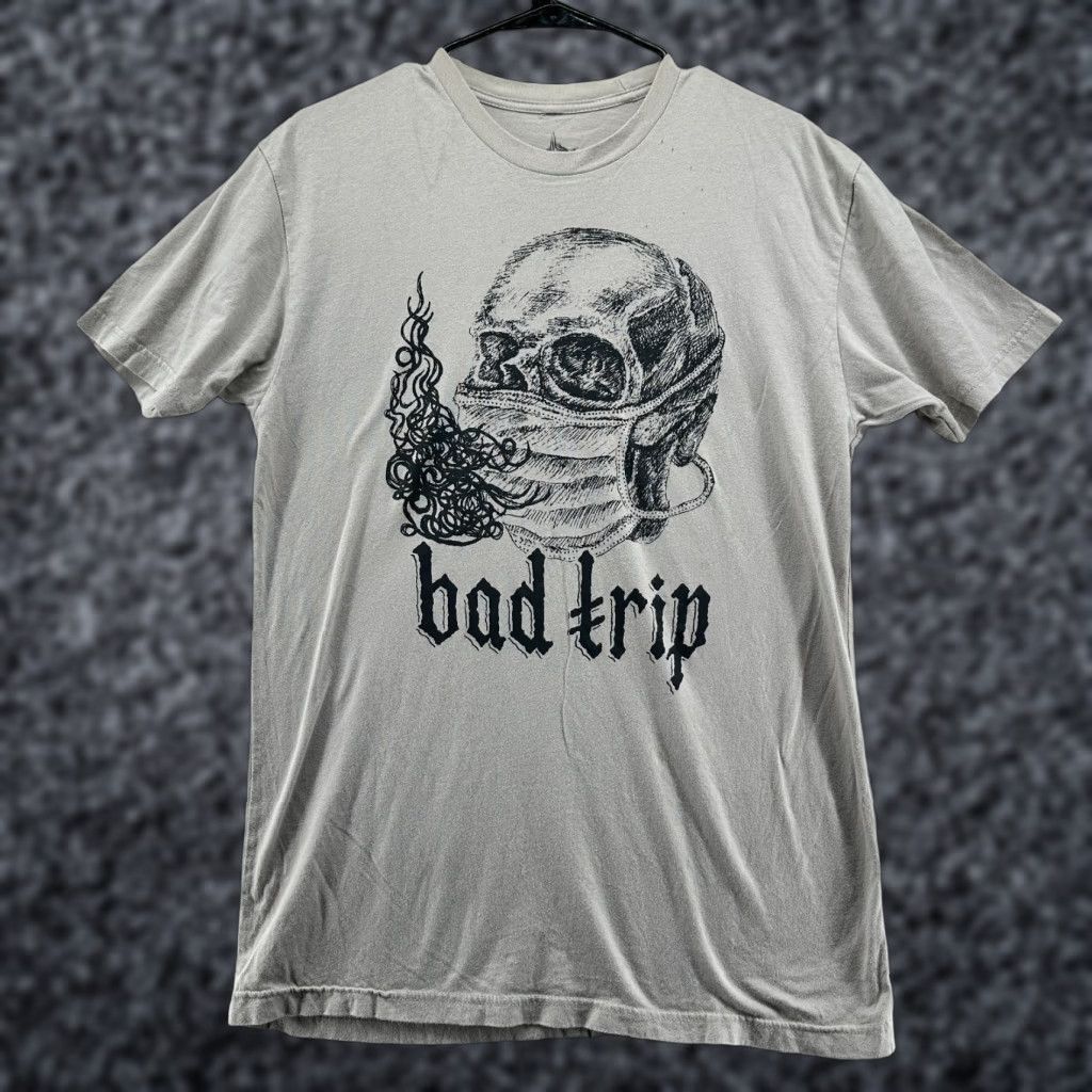 Vintage Bad Trip T-Shirt Gray Men's Short Sleeve Crew Neck Easy Care Pullover M Size US M / EU 48-50 / 2 - 1 Thumbnail