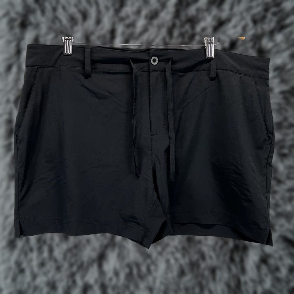 Vintage Reel Legends Women’s Shorts 1X Plus Black Drawstring Fishing Performance Activewear Size 40" / US 18 - 1 Thumbnail