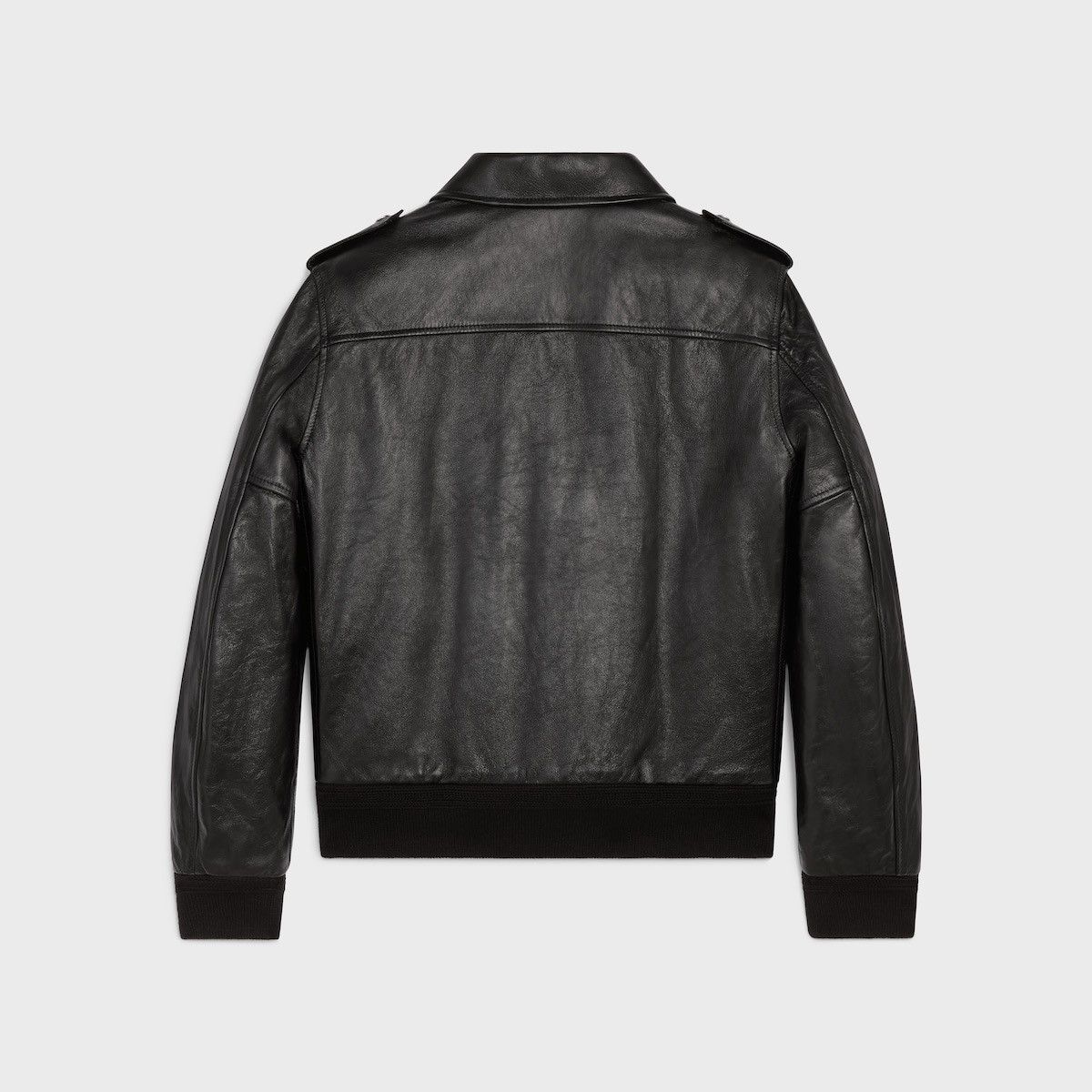 Celine Celine Aviator Jacket lambskin by Hedi Slimane Size US M / EU 48-50 / 2 - 2 Thumbnail