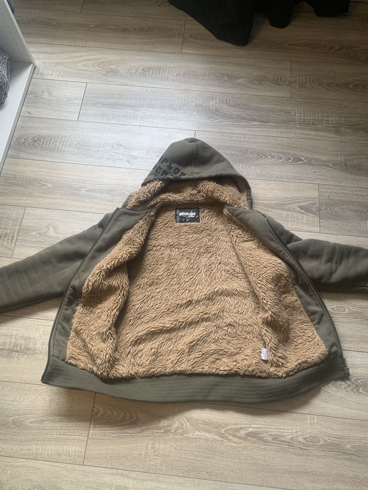 Nike × Vintage Insane Vintage Y2k Rare Nike Fleece Hoodie Sweatshirt Size US L / EU 52-54 / 3 - 2 Thumbnail