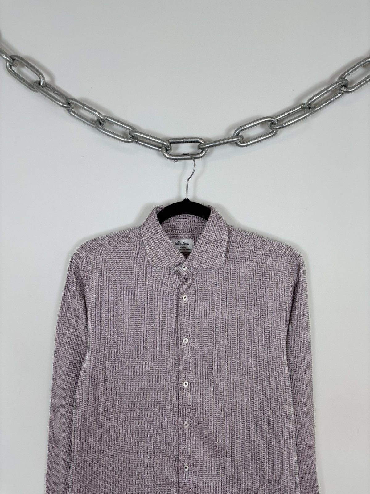 Strenstroms Stenstroms Slimline Twofold Super Cotton Button Up Shirt Size US M / EU 48-50 / 2 - 2 Thumbnail