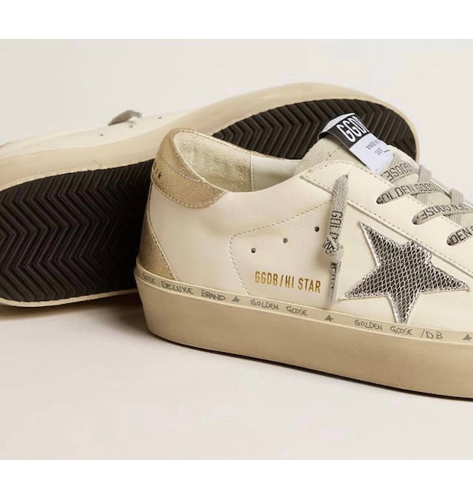Golden Goose Golden Goose Hi Star Sneakers Size US 7.5 / IT 37.5 - 3 Thumbnail