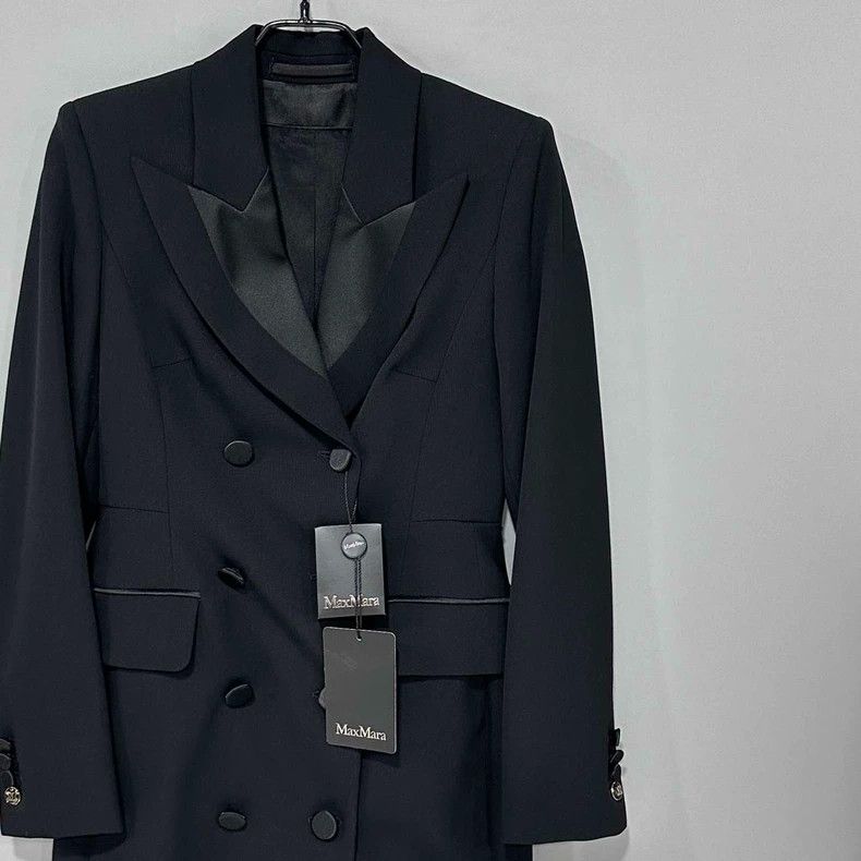 Max Mara Max Mara High-end line long black label suit jacket Size XS / US 0-2 / IT 36-38 - 2 Thumbnail