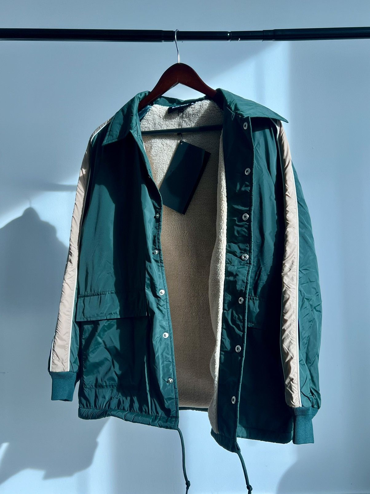 Black Scale Black Scale Coach Jacket Fleece Lined Size US M / EU 48-50 / 2 - 6 Thumbnail