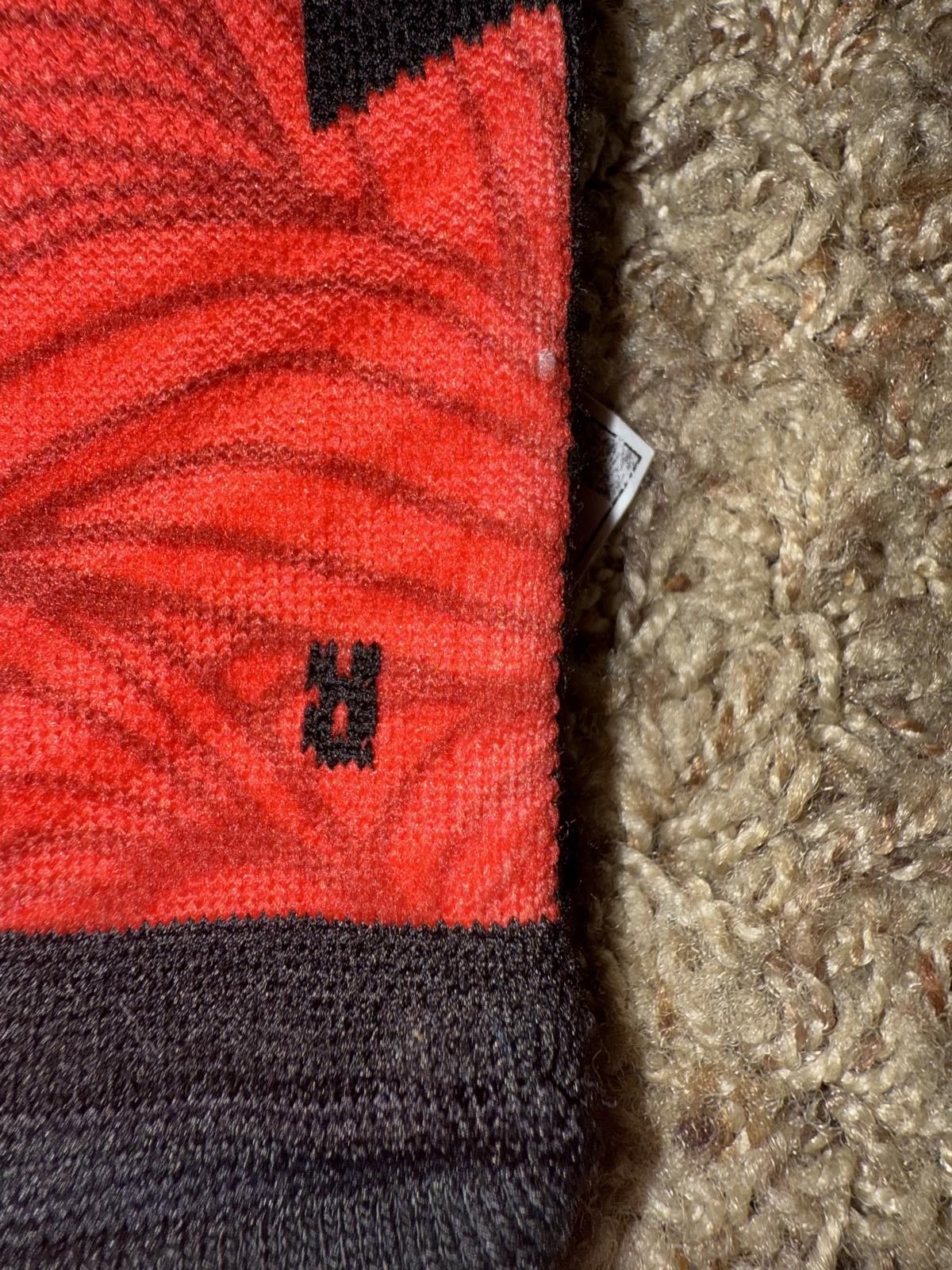 Nike Nike Elite MatchFit Neymar Sock - Red/Black Size ONE SIZE - 2 Thumbnail