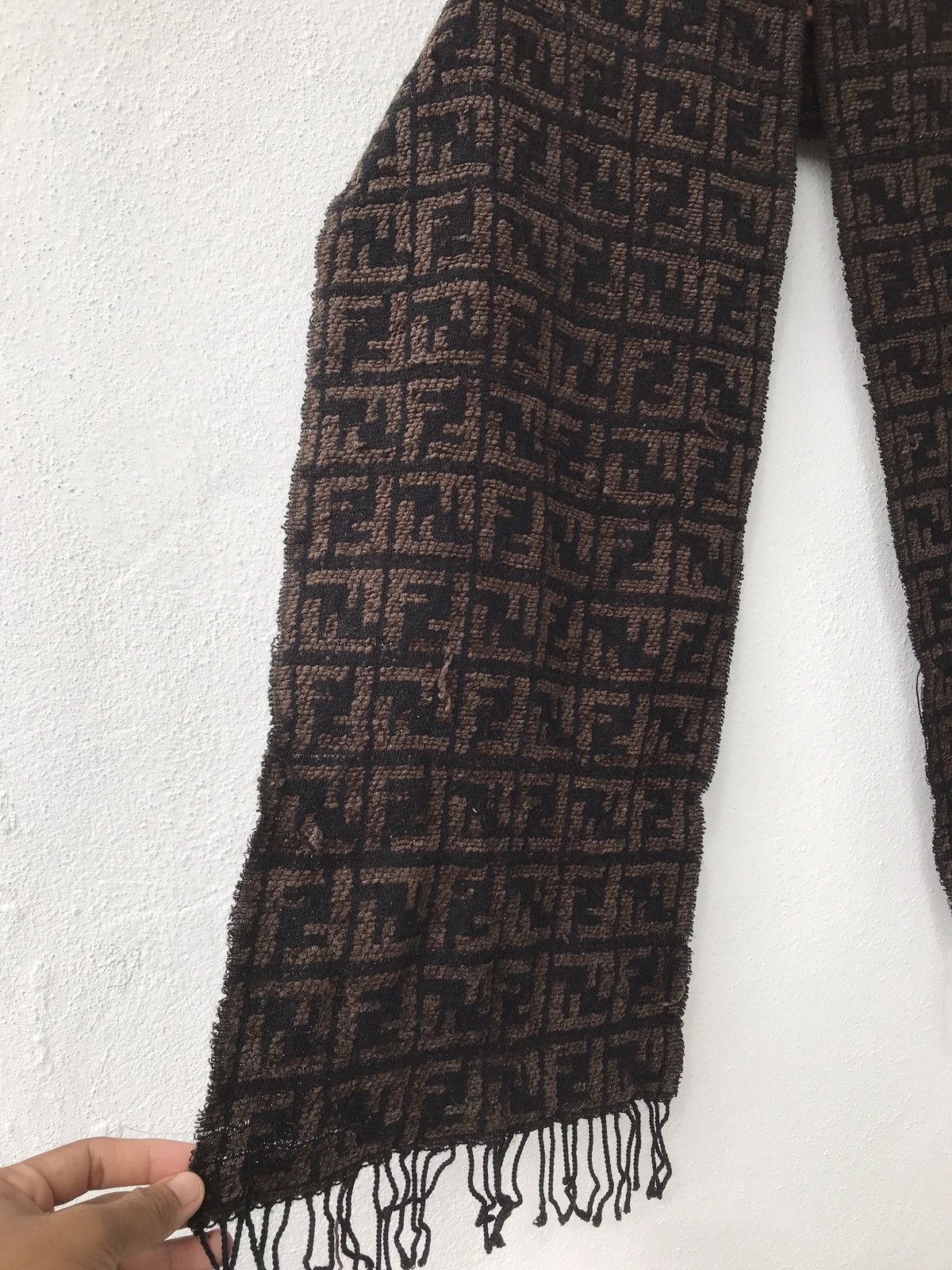 Fendi × If Six Was Nine Vintage Fendi Monogram muffler Size ONE SIZE - 2 Thumbnail