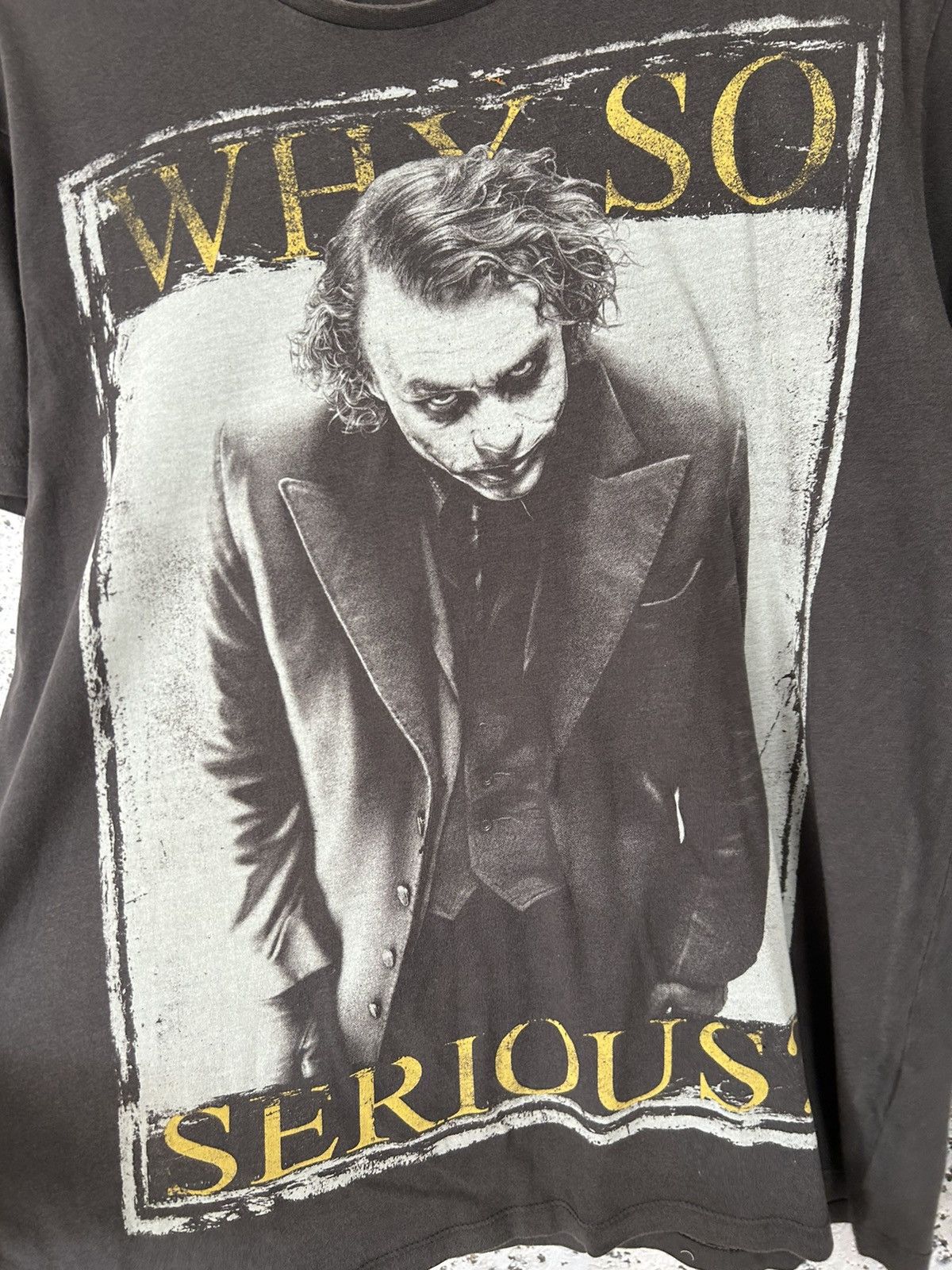 DC Comics The Dark Knight 2011 Joker Graphic Tee Movie Batman Rare Size US L / EU 52-54 / 3 - 3 Thumbnail