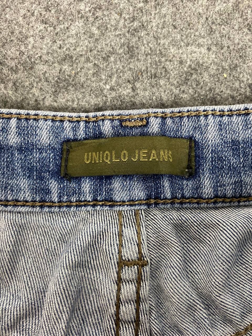Japanese Brand uniqlo ultra stretch disttressed denim nice design Size US 32 / EU 48 - 10 Thumbnail