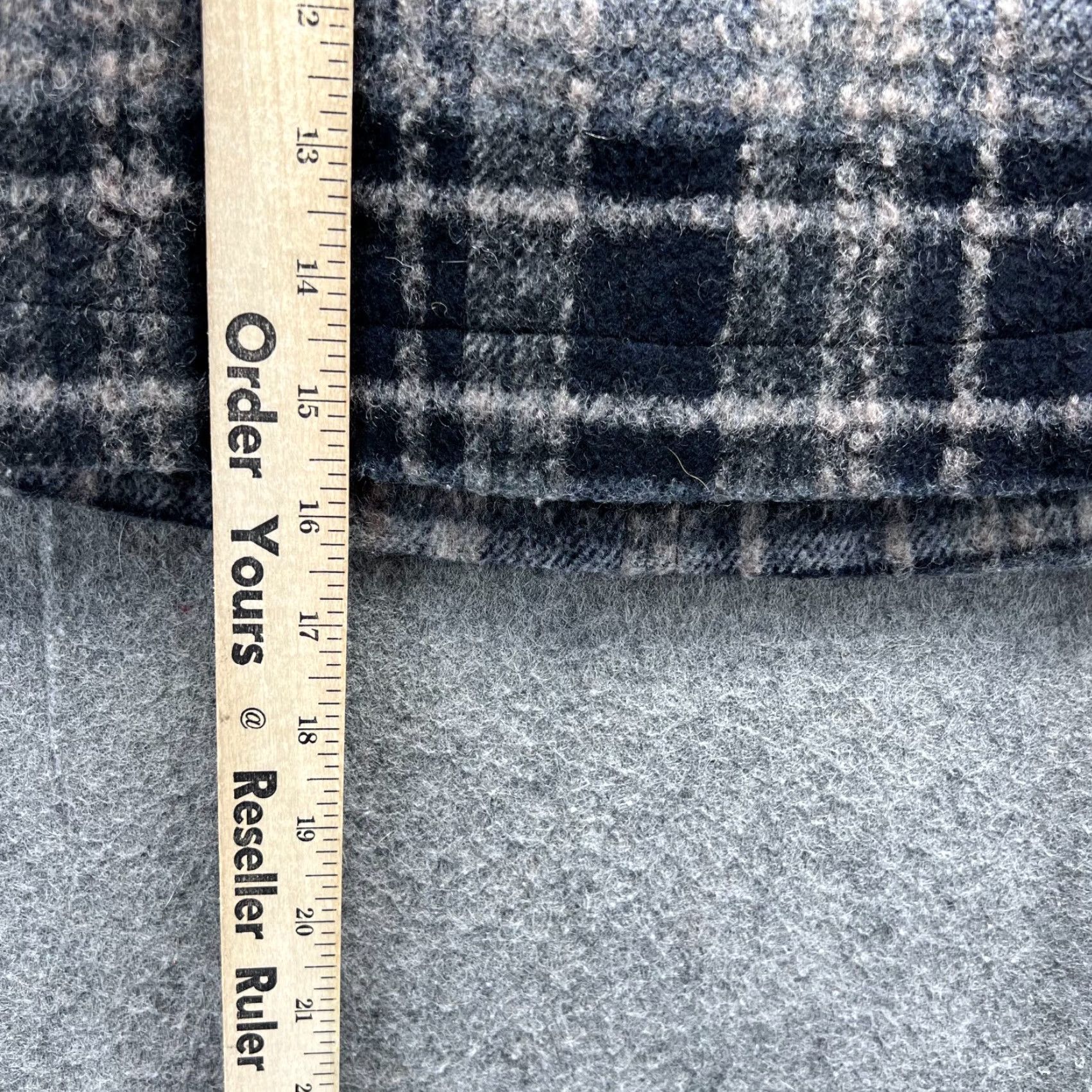 Free People Free People Skirt Women 0 Black Wool Plaid Mini Winter Zip Back Short Regular Size 0 Womens Skirt Size 25" / US 0 / IT 36 - 6 Thumbnail