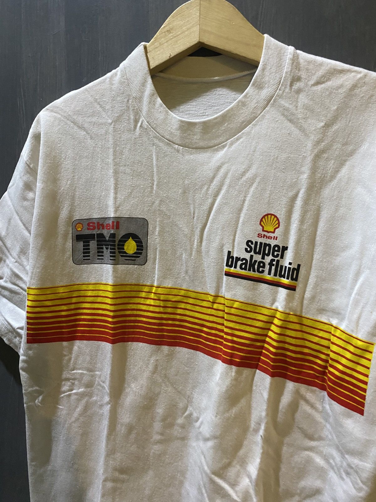 Vintage Shell Mitsubishi ralliart Racing team tshirt Size US L / EU 52-54 / 3 - 2 Thumbnail