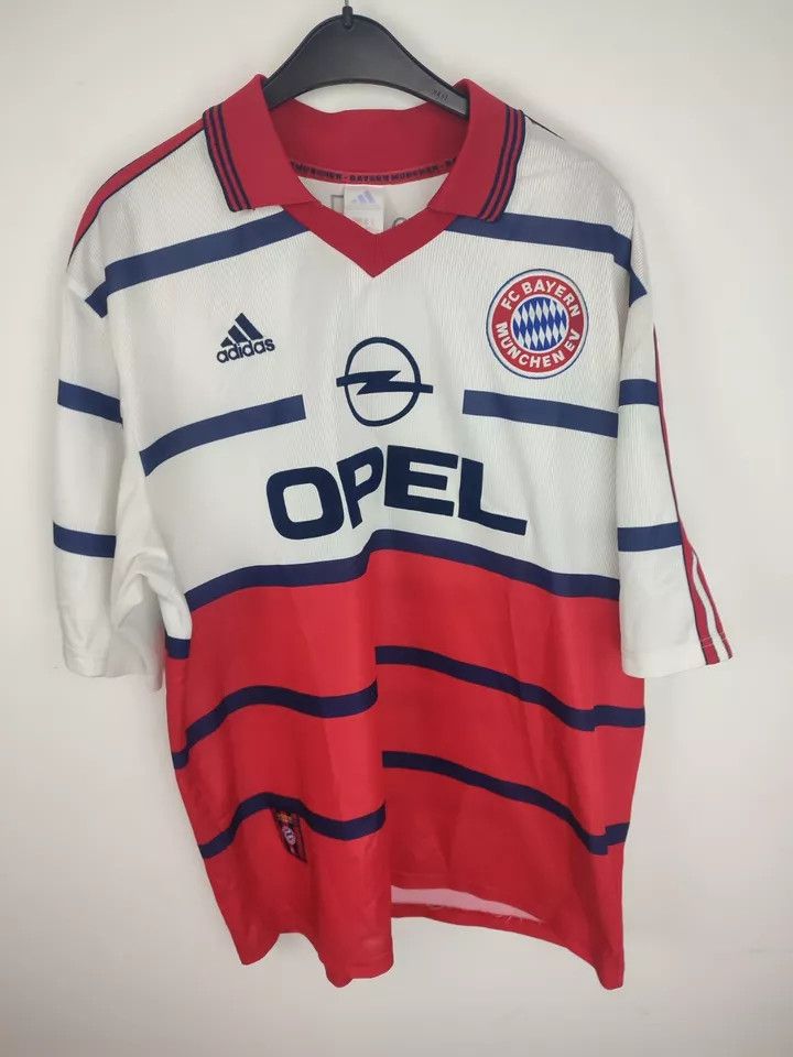 1998-00 FC Bayern Munich Munchen Away FOOTBALL SHIRT SOCCER